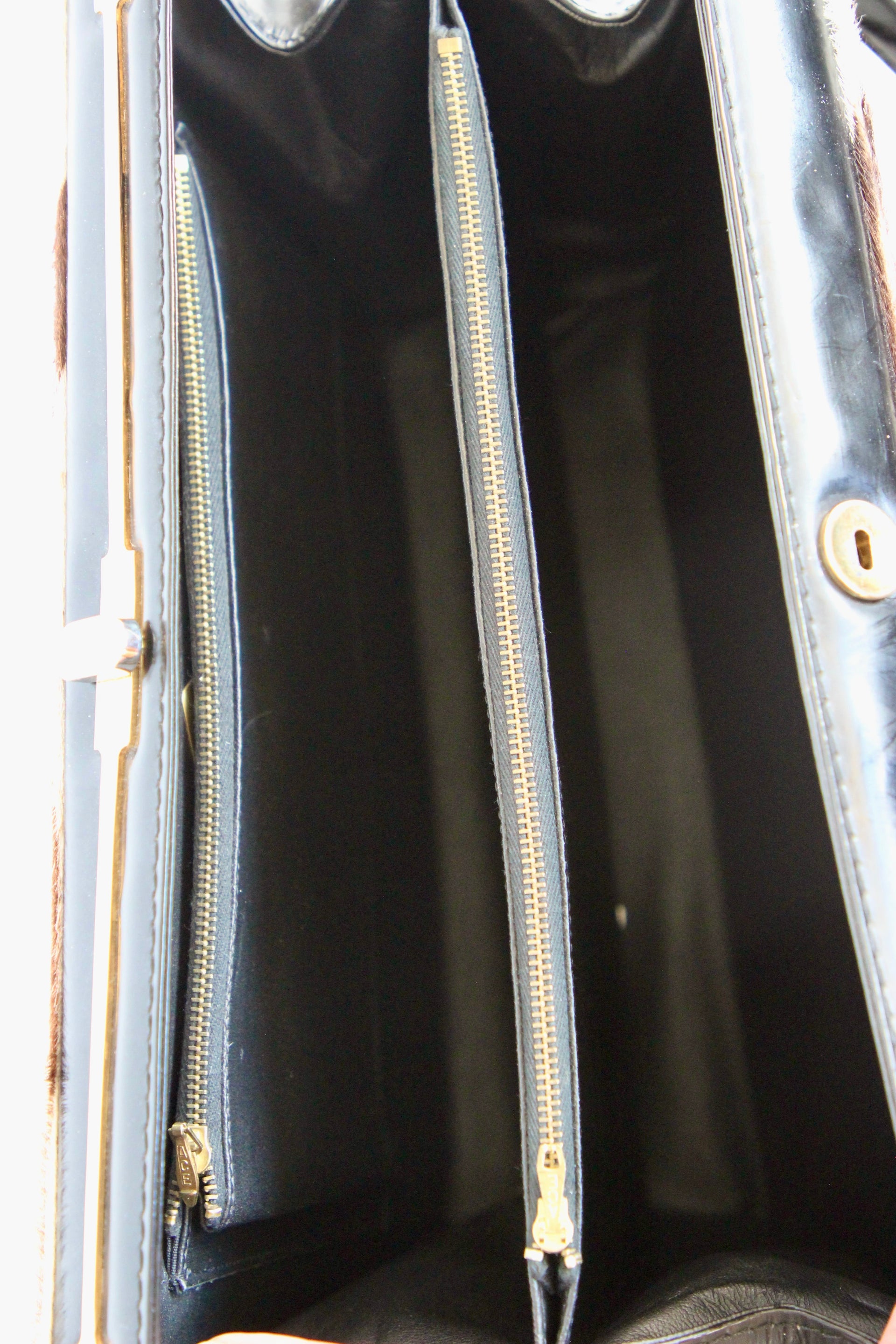1960s 1970s Vintage Leather Shoulder Bag//Danish Design