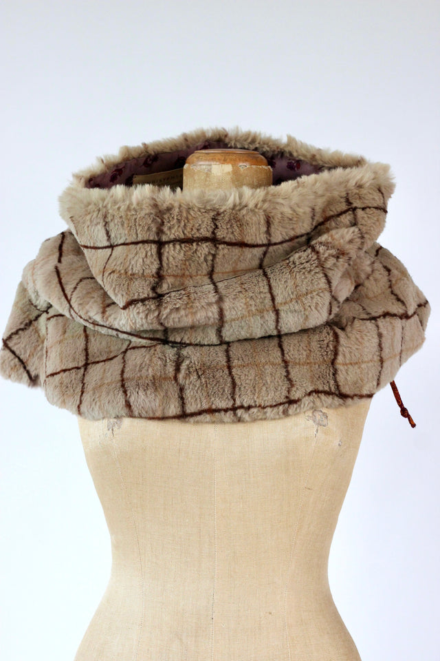 Vintage Oversized Snood Warmer