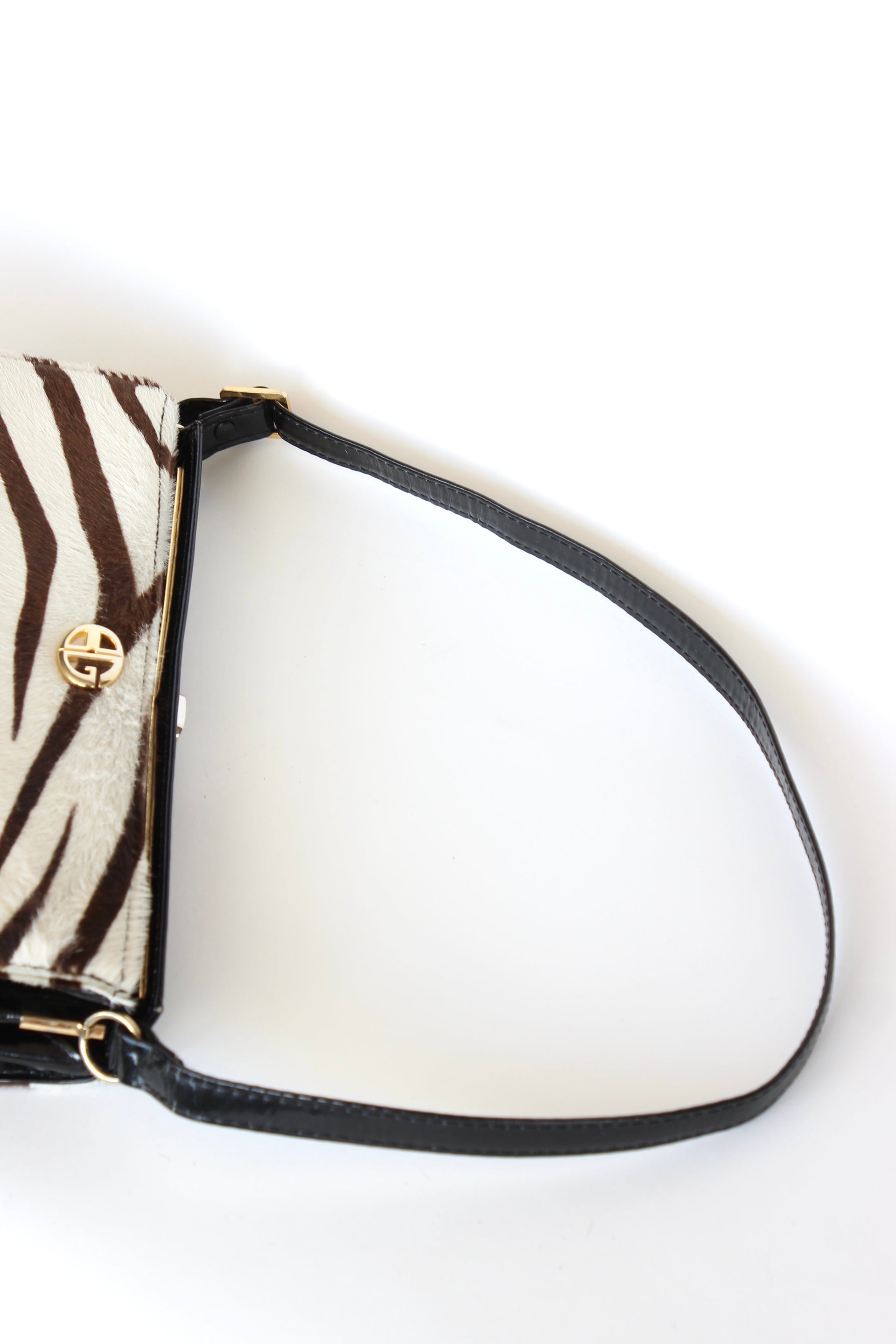 1960s 1970s Vintage Leather Shoulder Bag//Danish Design