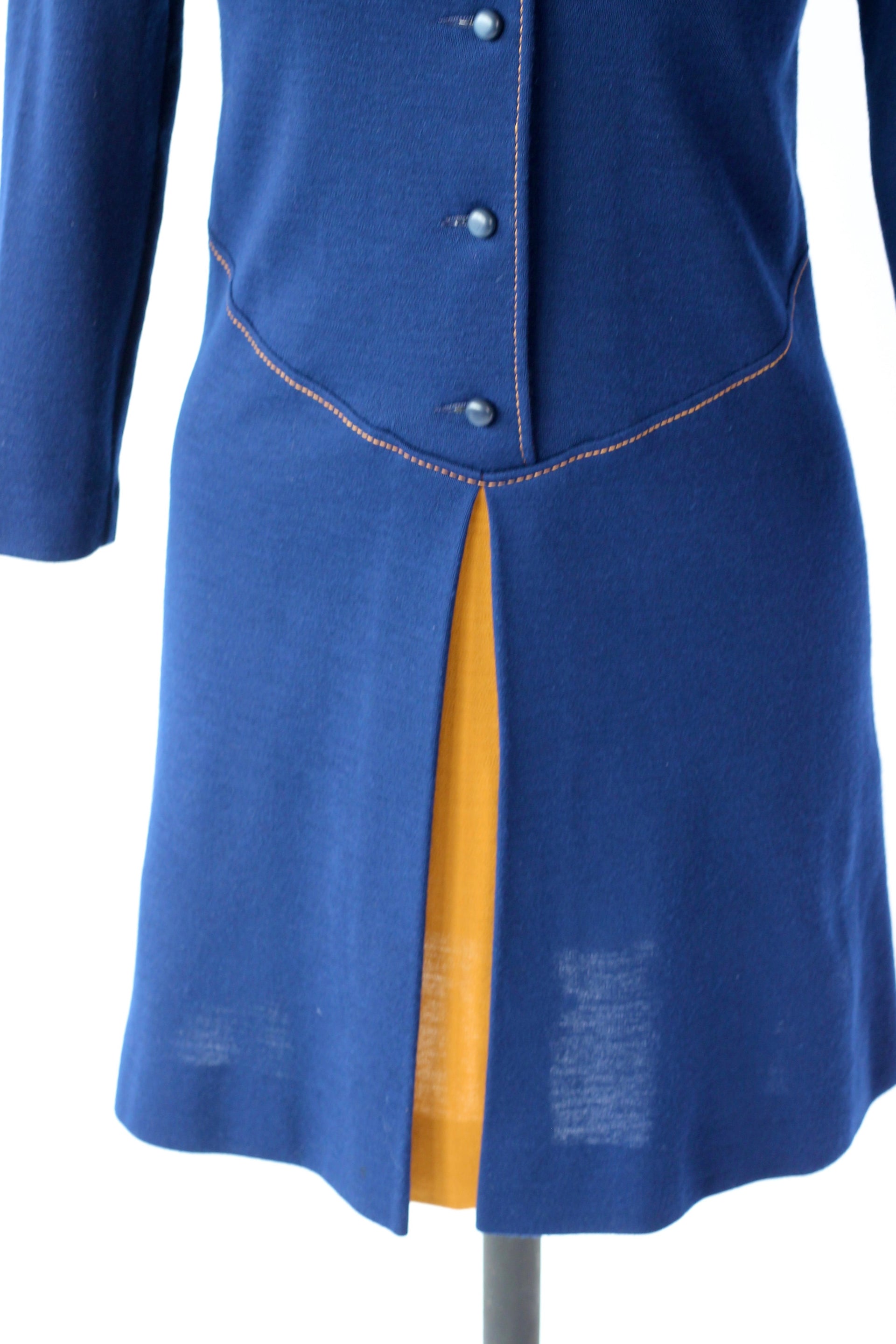 1960s Vintage Wool Mod Dress//Size M