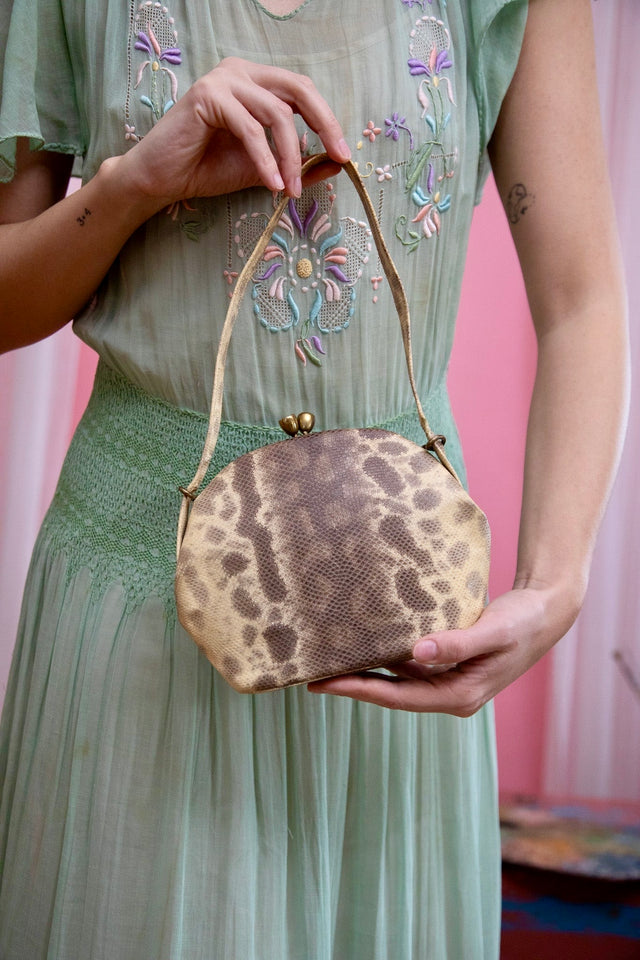 1940s Cute Vegan Handbag