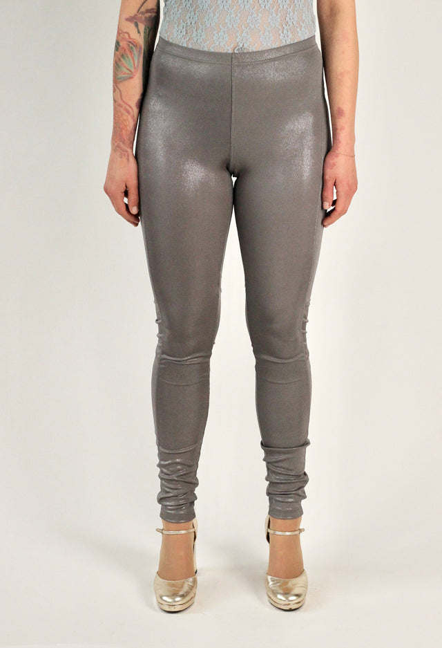 Vintage Silver Leggins//Size S