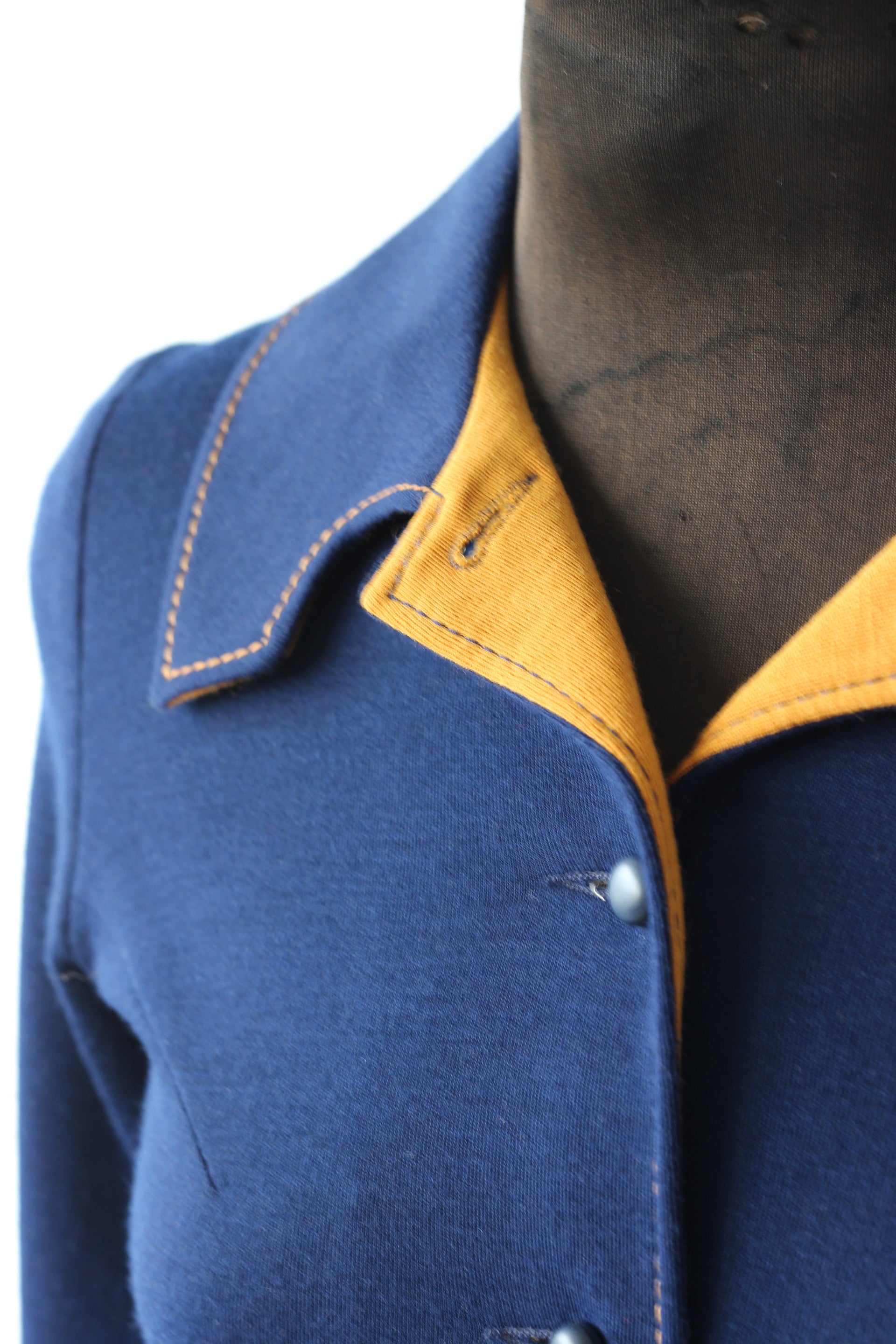 1960s Vintage Wool Mod Dress//Size M