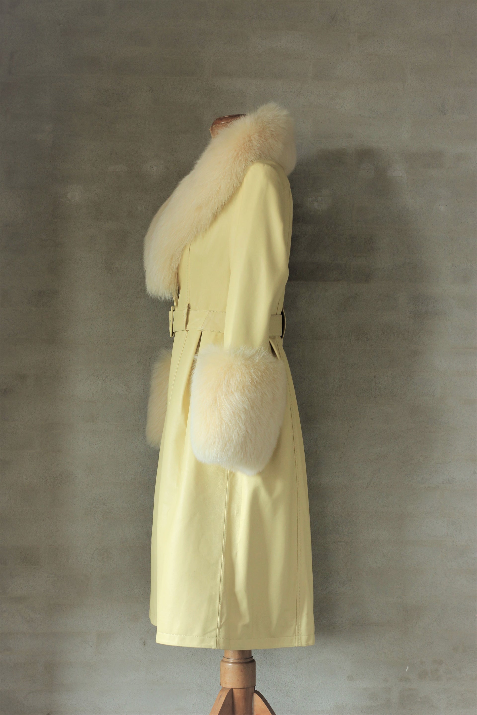 LUNA Yellow Trench Coat PRE-ORDER