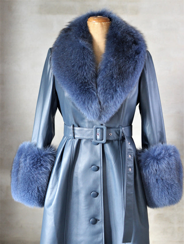 LAURA Trench Coat Dark Blue PRE-ORDER