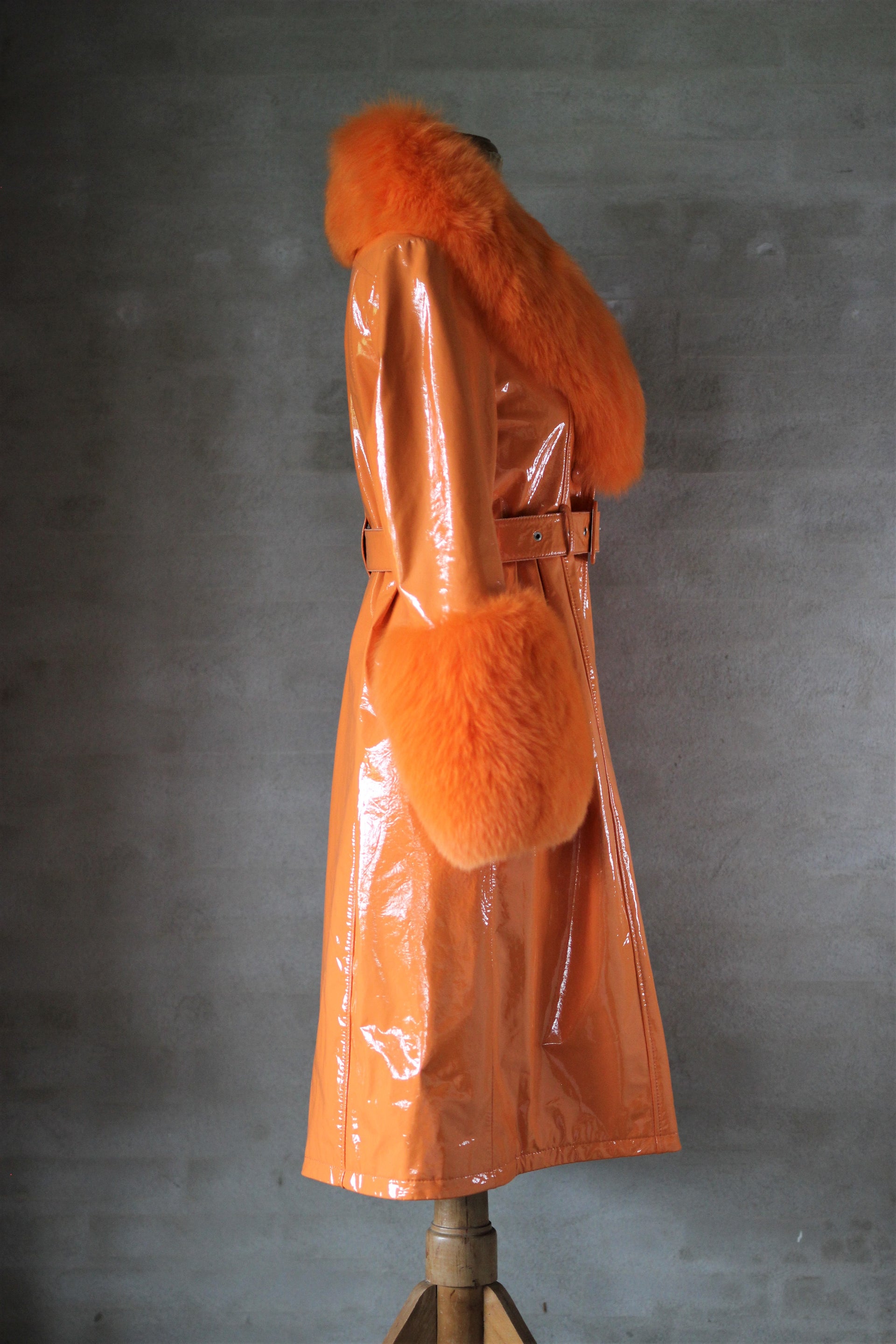YRSA Trench Coat Orange  SIZE L (M)