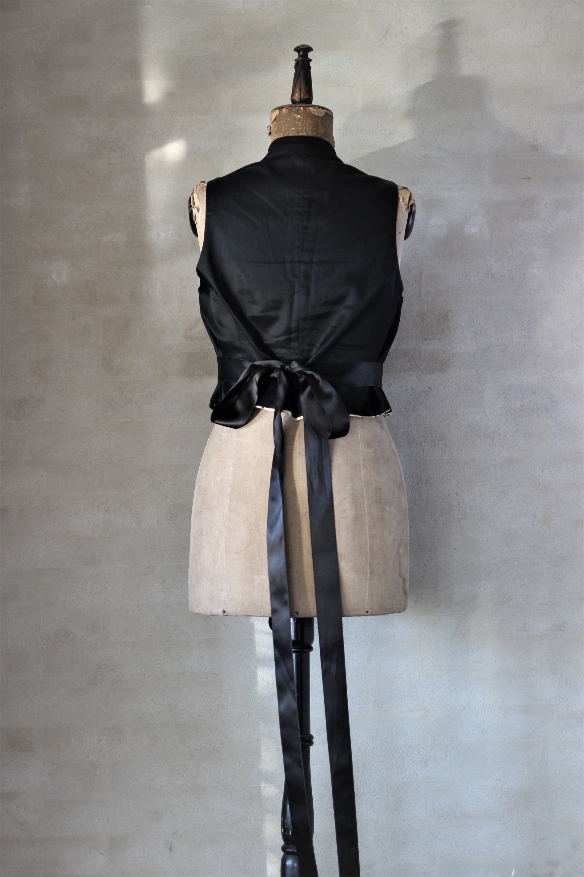 1930s Tailored Wool Waistcoat//Size M/L