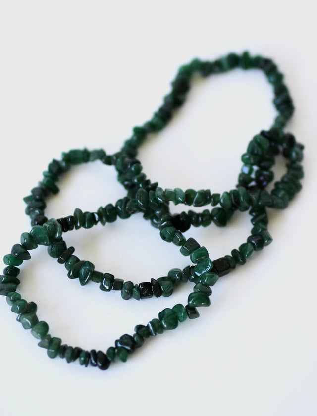 Vintage Jade Stone Necklace.