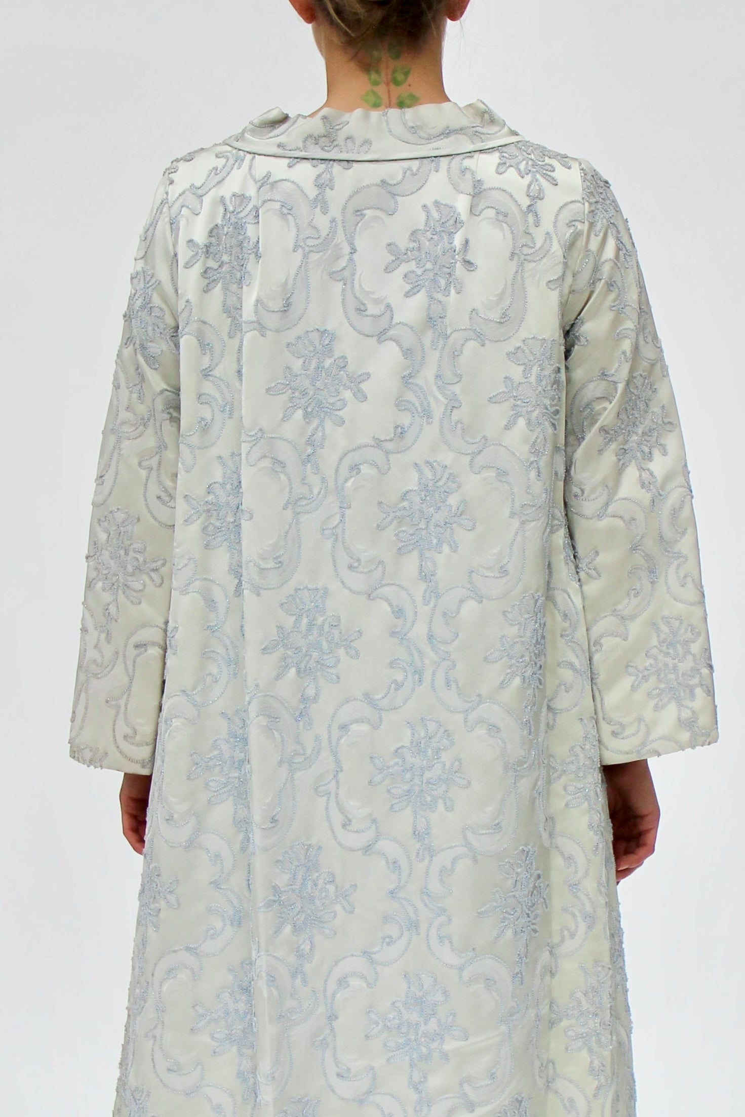 1960s Vintage Brocade Kimono // Size M/L