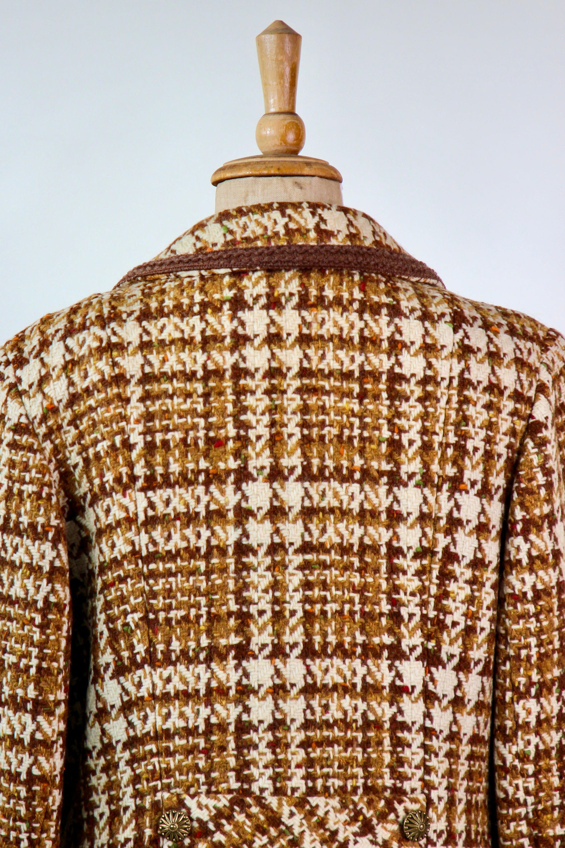 1960s Designer Wool Mod Coat // Size M