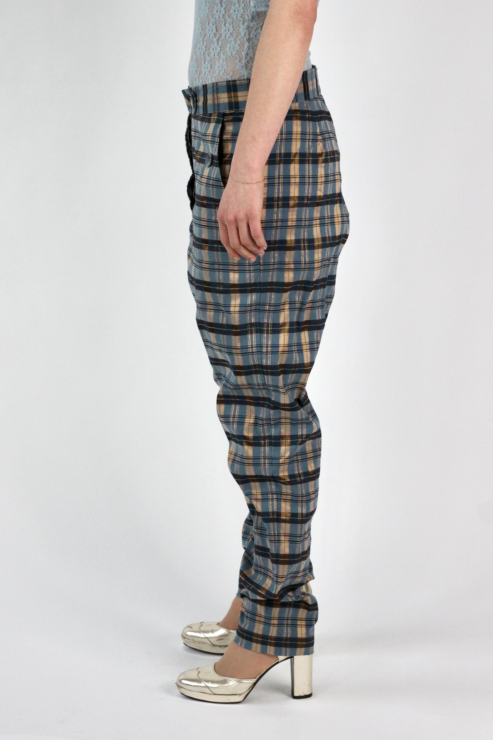 Vintage Y2K Low-waisted Pants // Danish Design // Size M