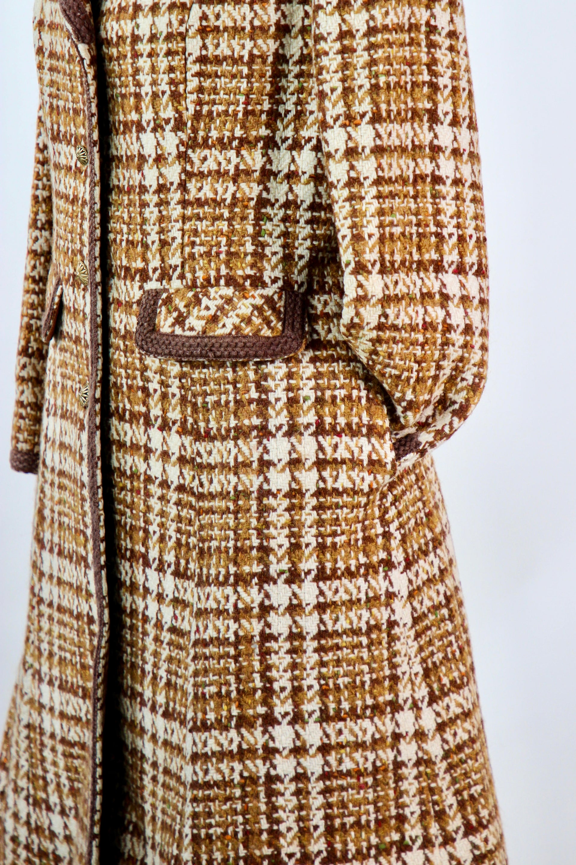 1960s Designer Wool Mod Coat // Size M