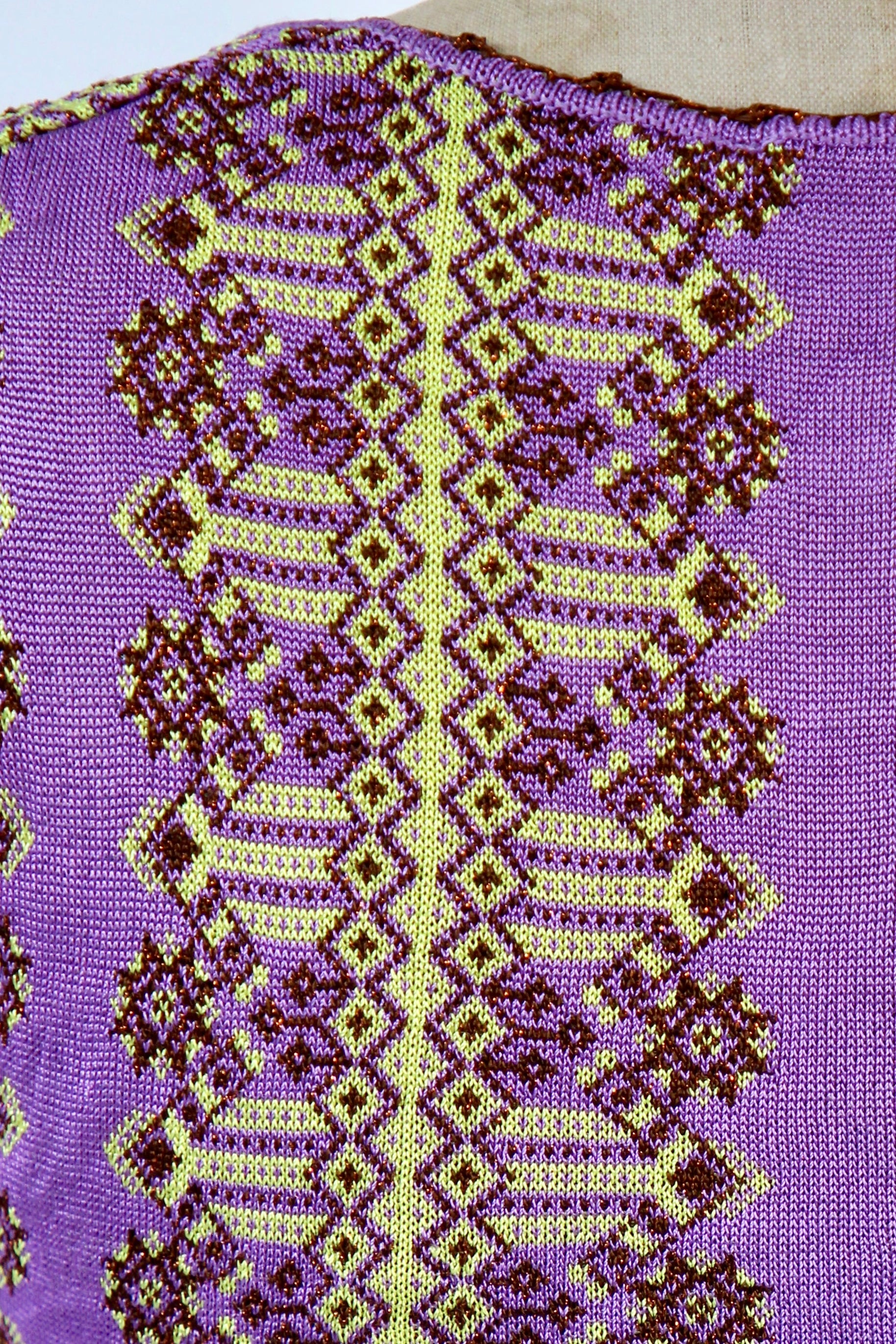 Vintage Christian Lacroix Knit Top // Size S
