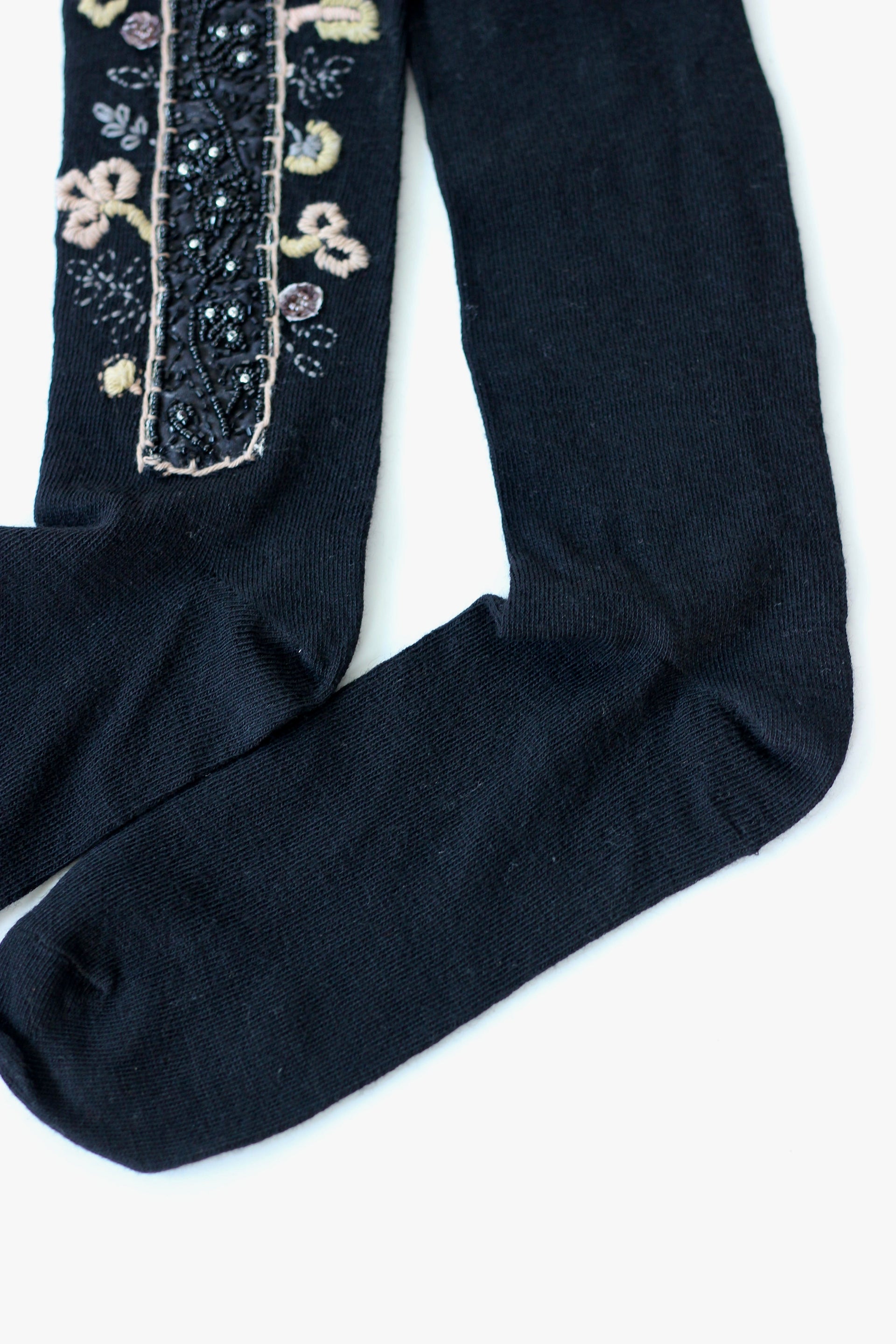 Vintage Y2K Hand Decorated High Socks//Size M/L