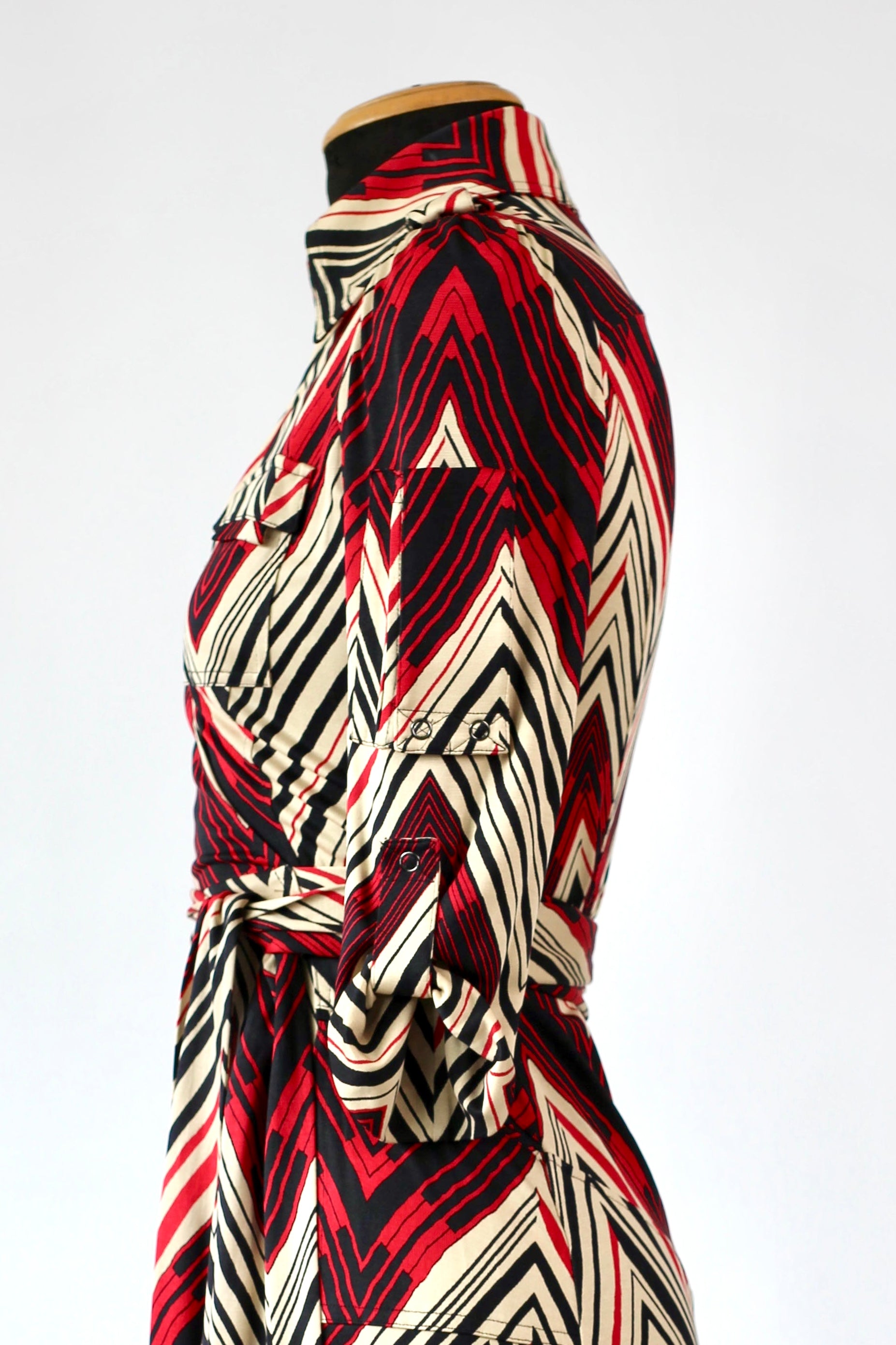 Diane von Furstenberg Vintage Silk Wrap Dress // Size M/L