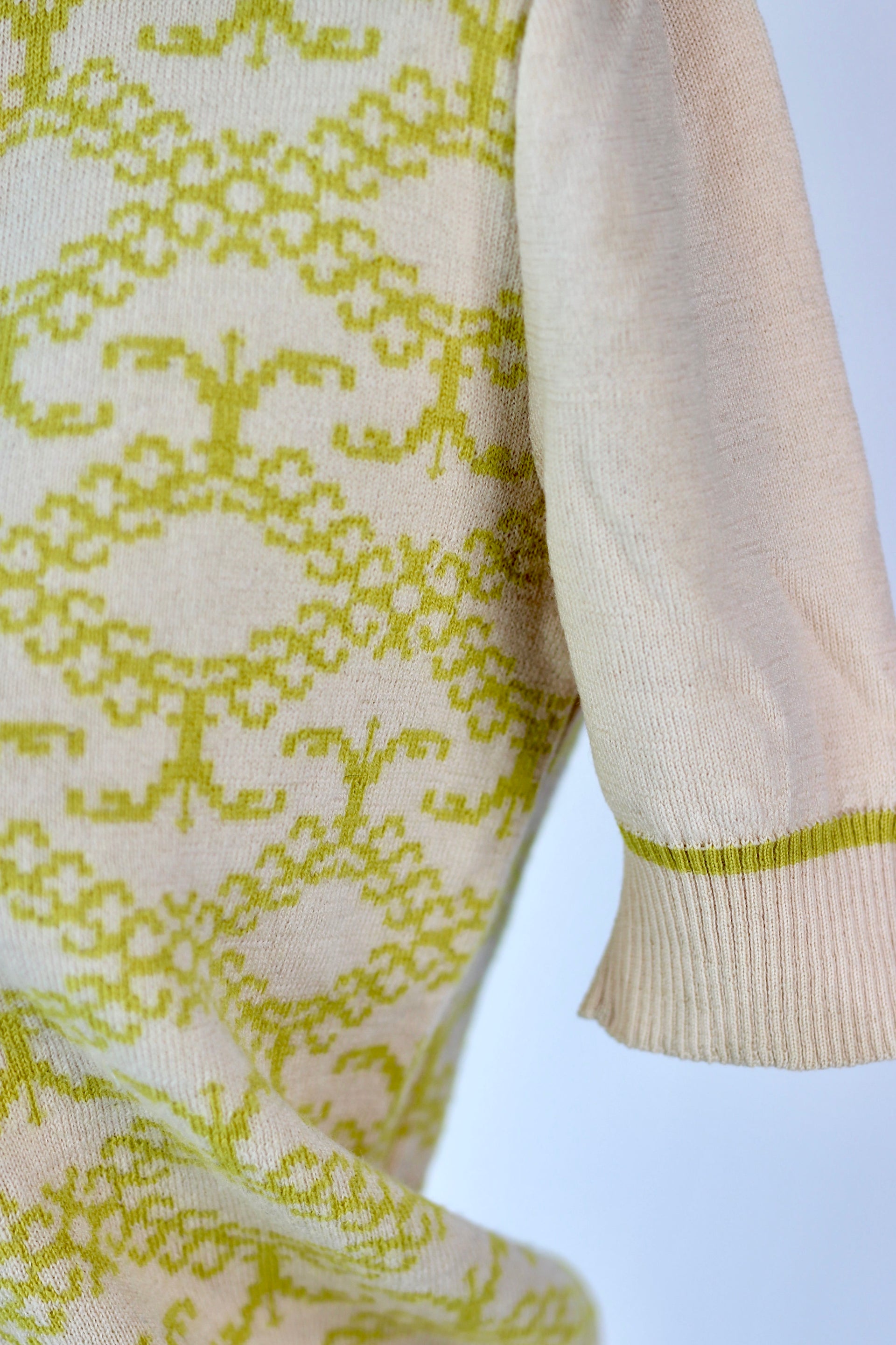 Y2K Vintage Short Sleeved Cardigan//Danish Design //Size S
