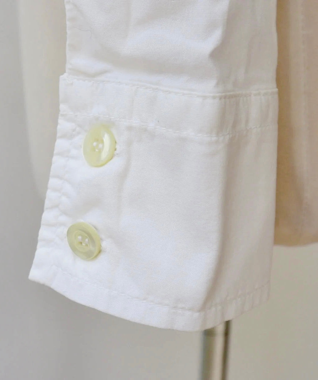 Vintage Broderie Anglaise White Blouse/Shirt // Size S/M