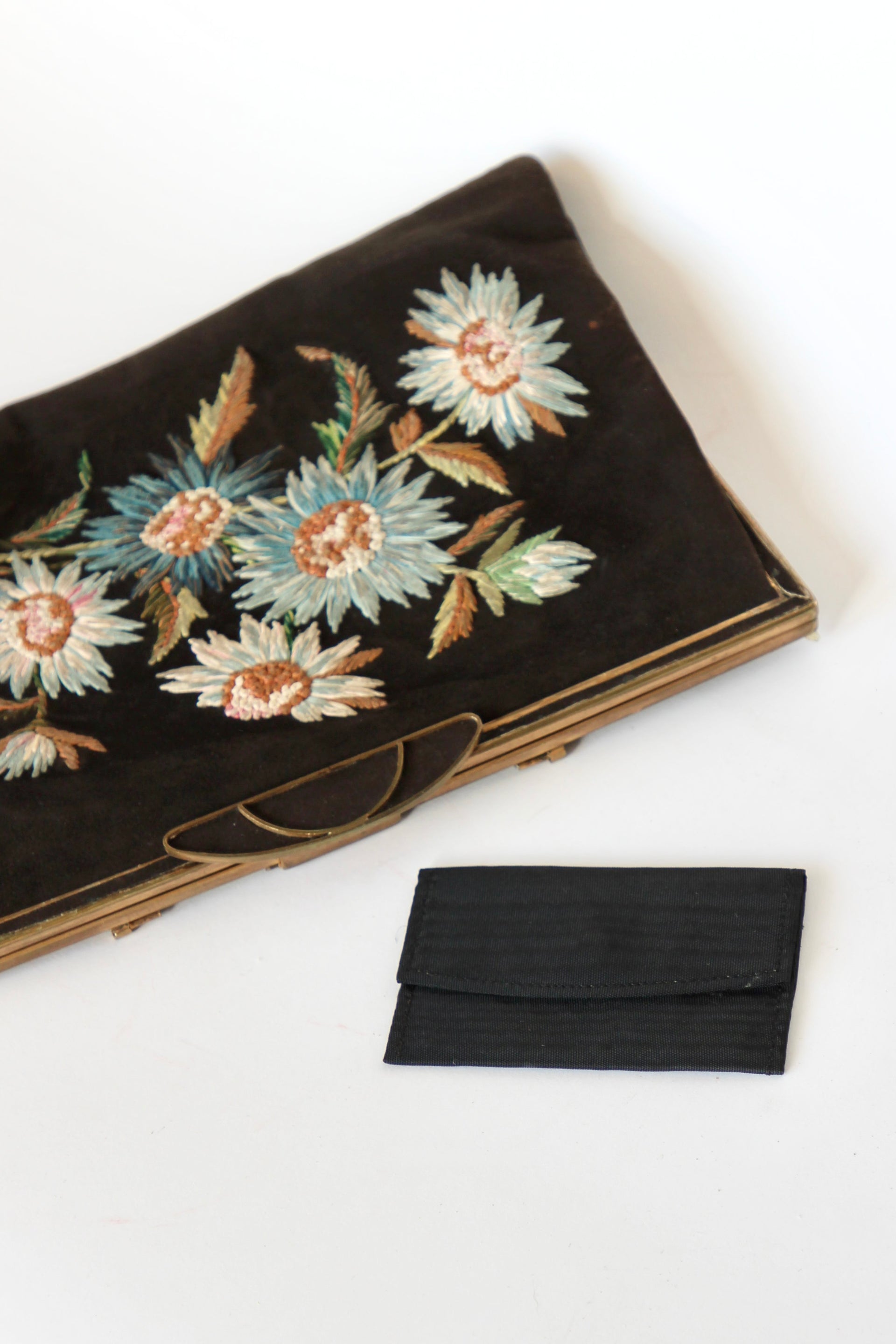 1930s Brown Suede Leather Top Handle Bag