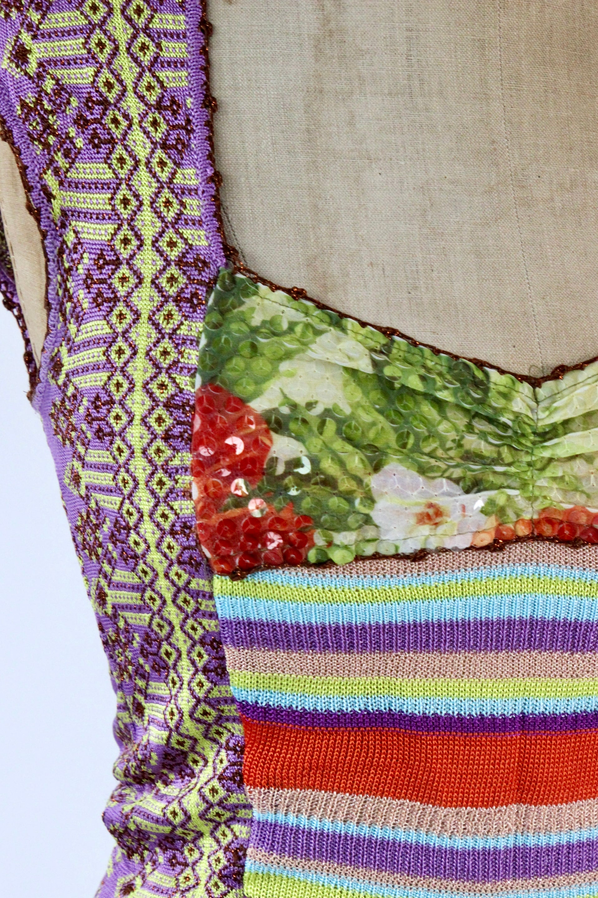 Vintage Christian Lacroix Knit Top // Size S