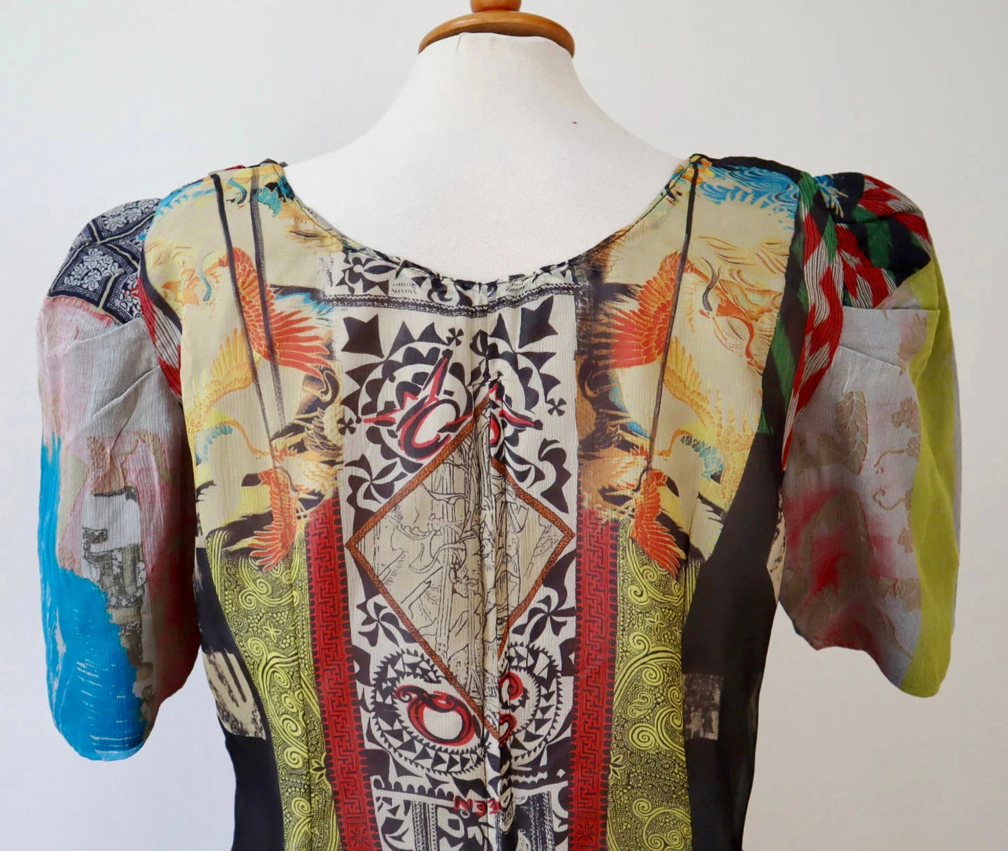 Vintage Handmade One of A Kind Top/Blouse // Size M