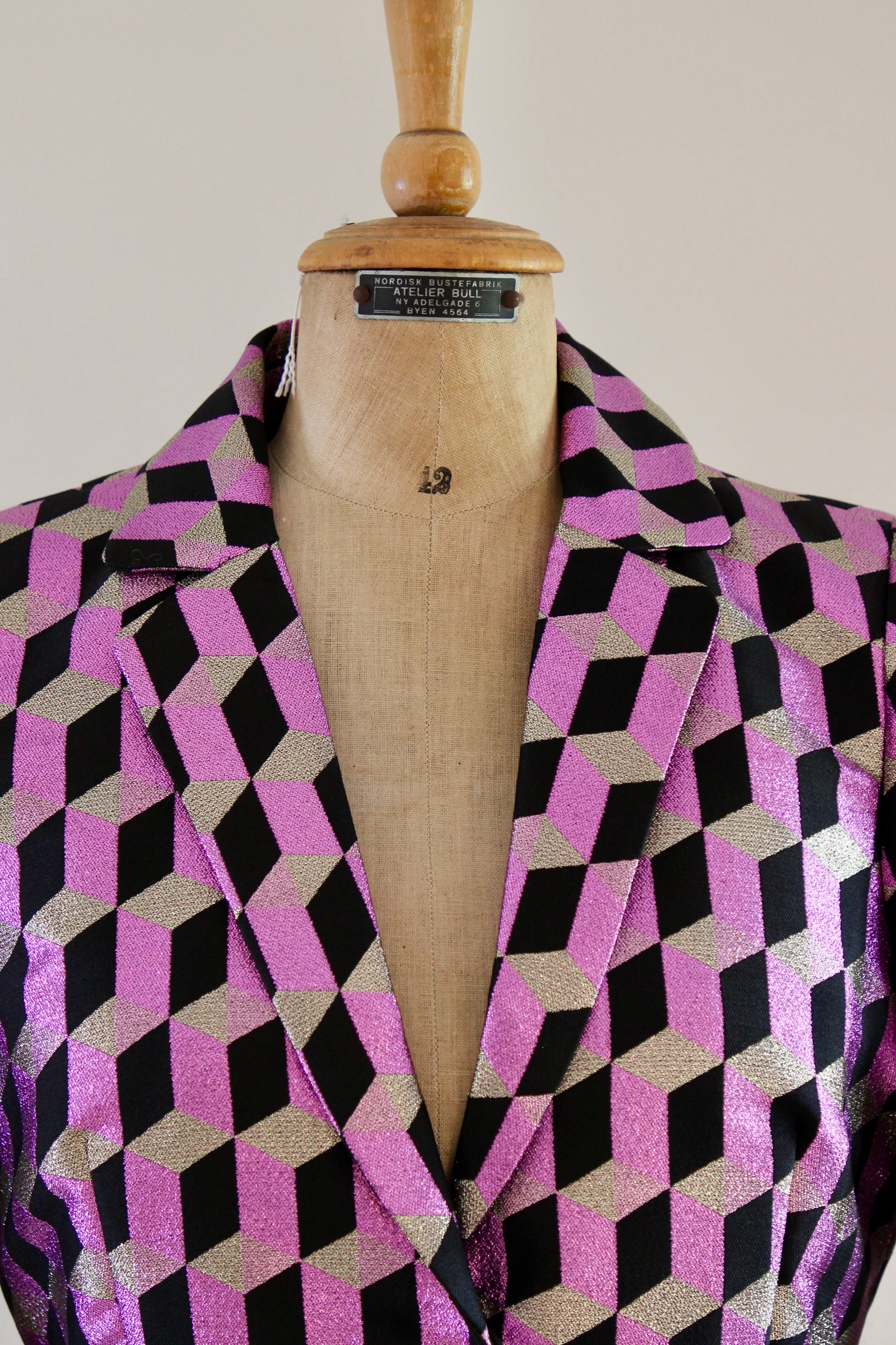 Emily in Paris Metallic Coat // Danish Design // Size S/M