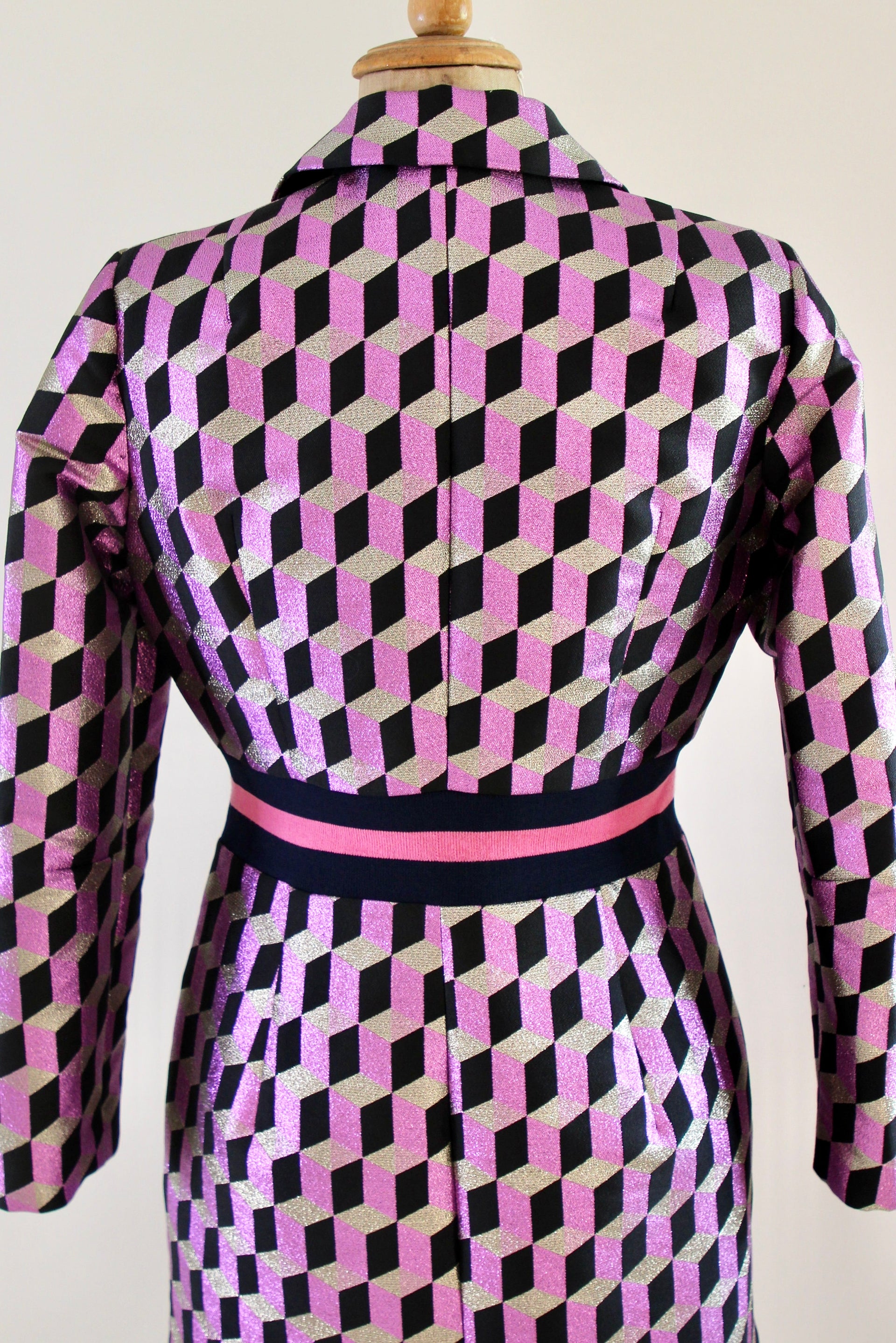 Emily in Paris Metallic Coat // Danish Design // Size S/M