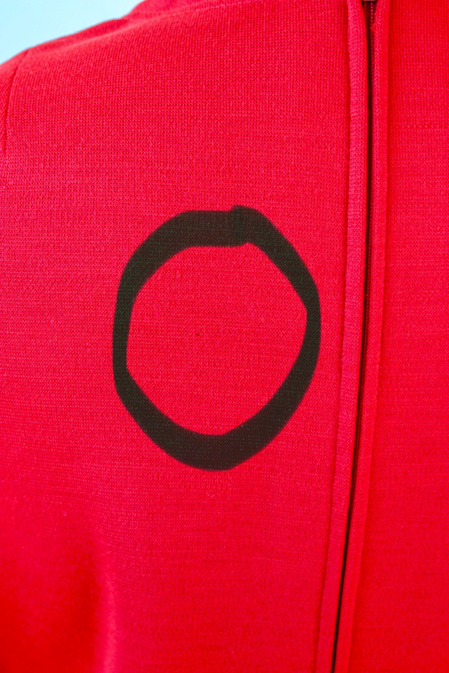 1970s Vintage Bright Red Shift Mod Wool Dress // Size S/M