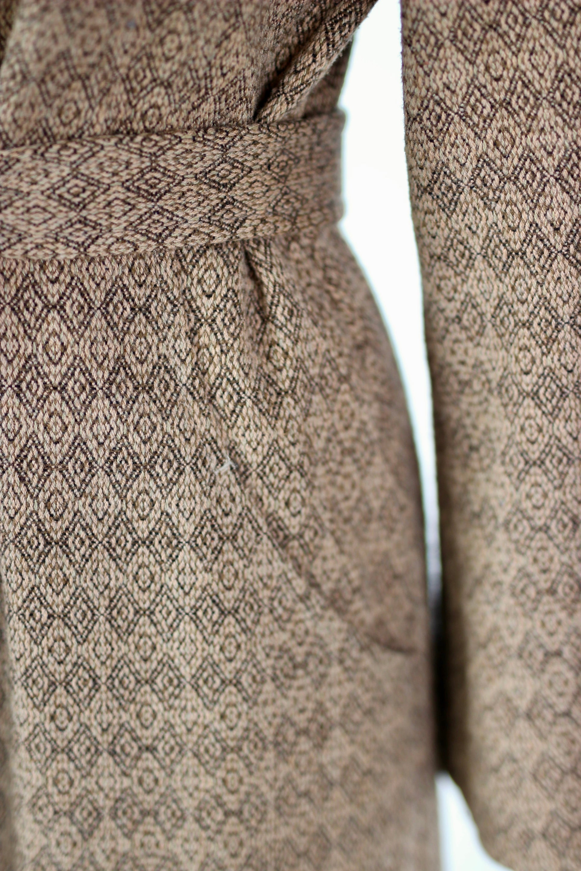 Vintage Slim Fit Wool Coat//Danish Design //Size M