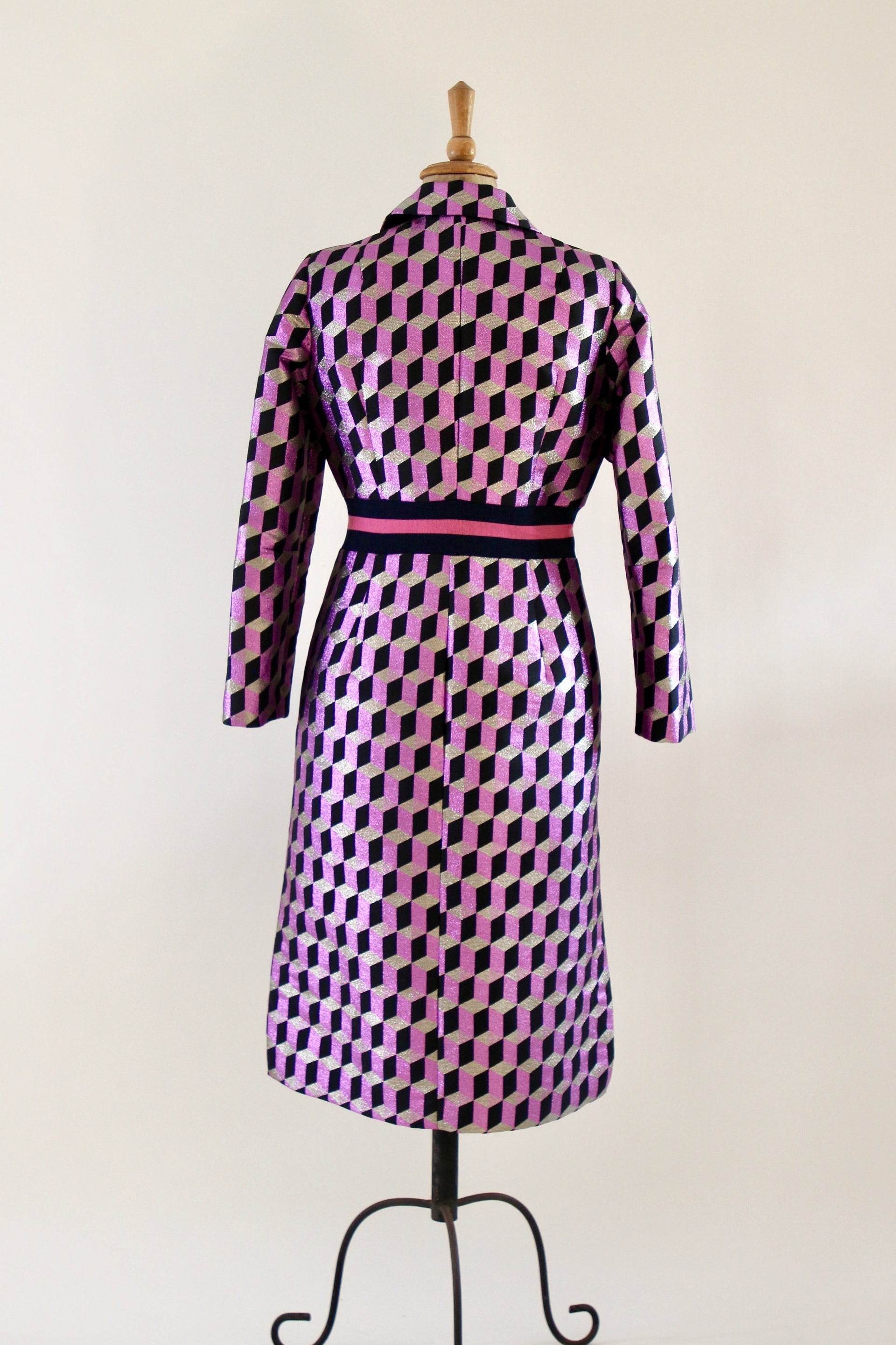 Emily in Paris Metallic Coat // Danish Design // Size S/M