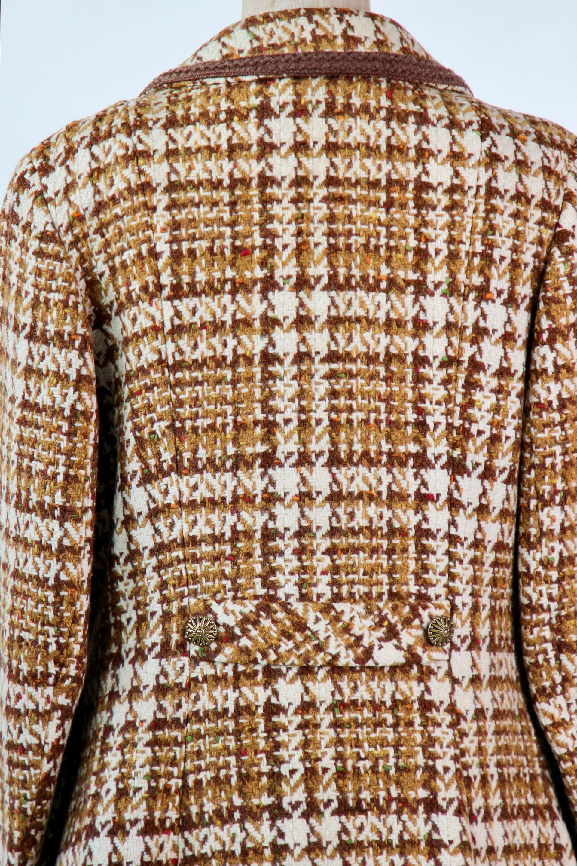 1960s Designer Wool Mod Coat // Size M