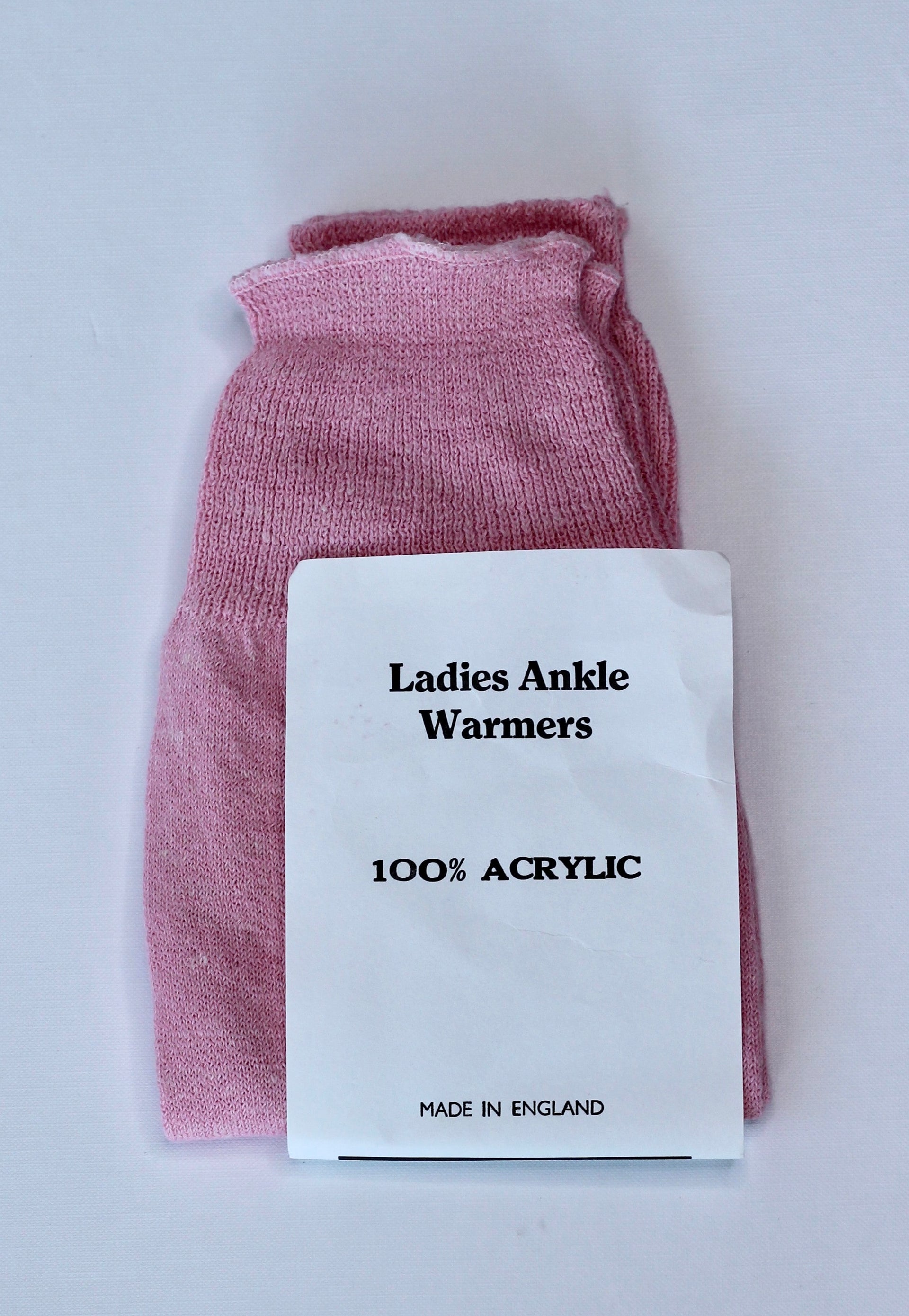 1980s Pink/Vintage Ankel Warmer/Wrist Warmer/Boot Toppers.