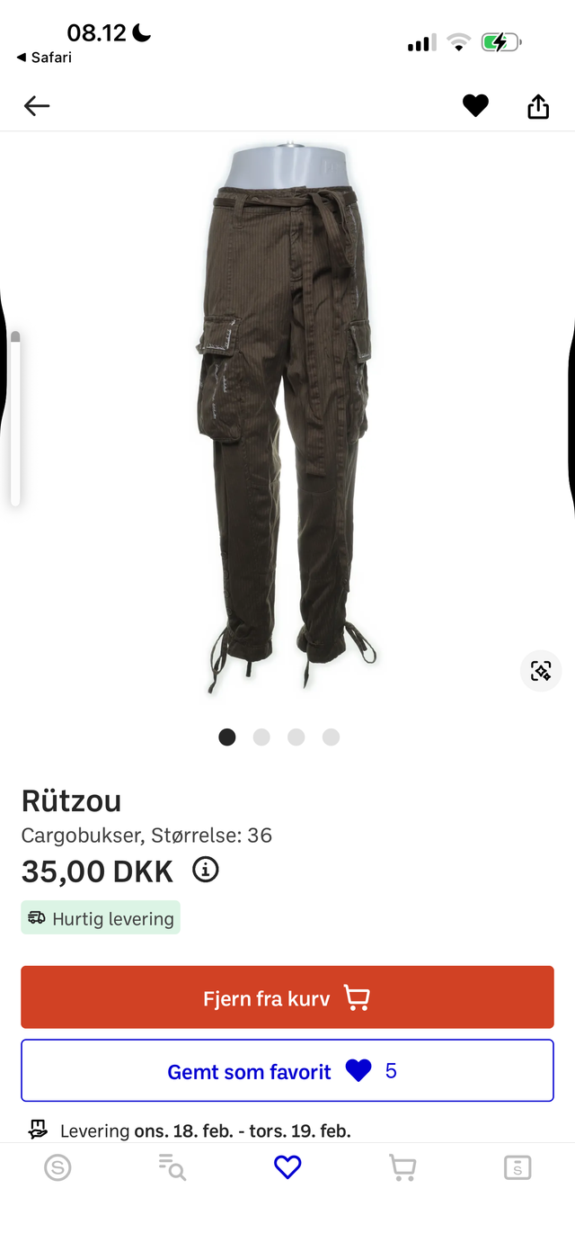 DD39c EKSTRA STR 36 Y2K Vintage Low-waisted Army Green Pants // Danish Design // Size M