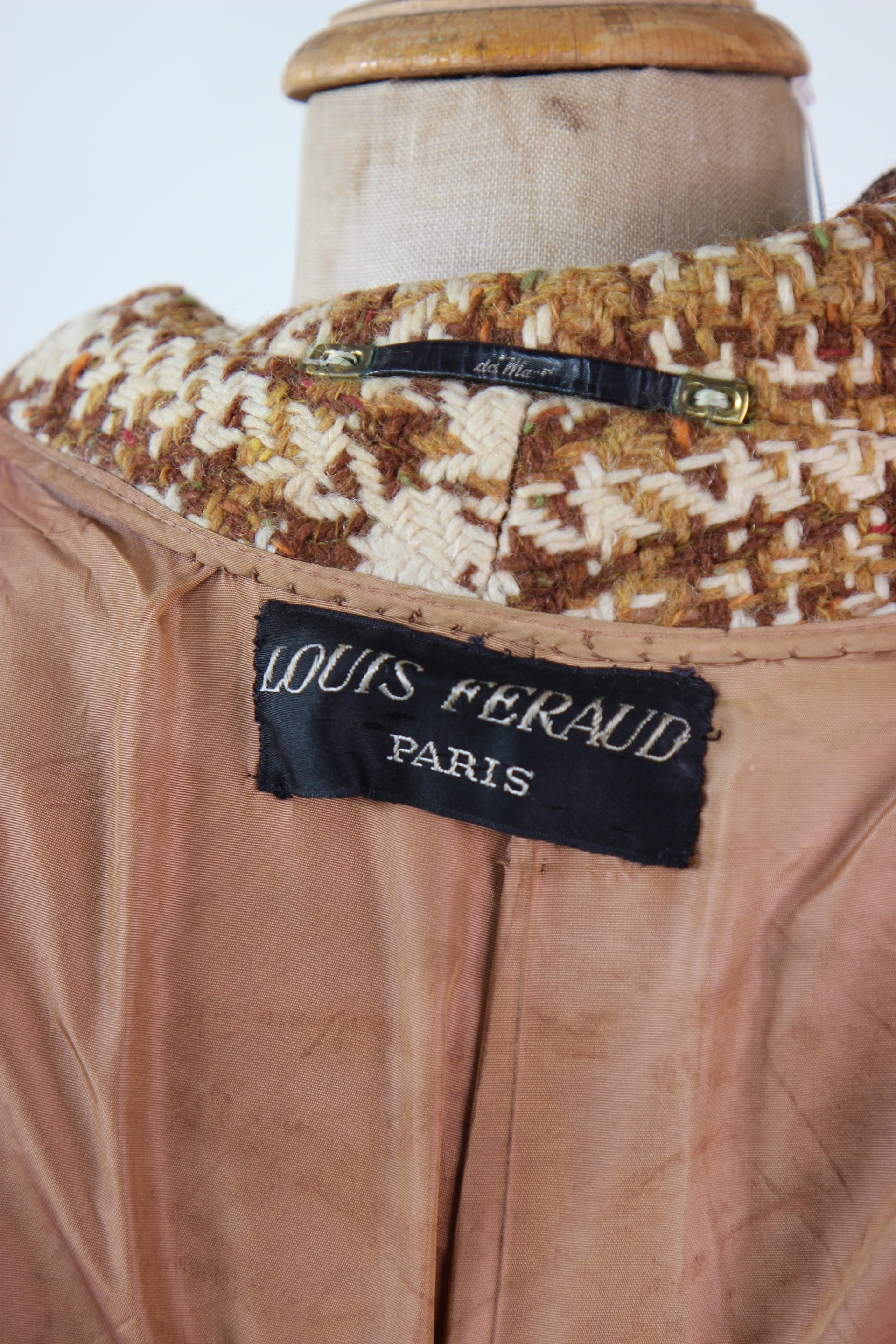 1960s Designer Wool Mod Coat // Size M