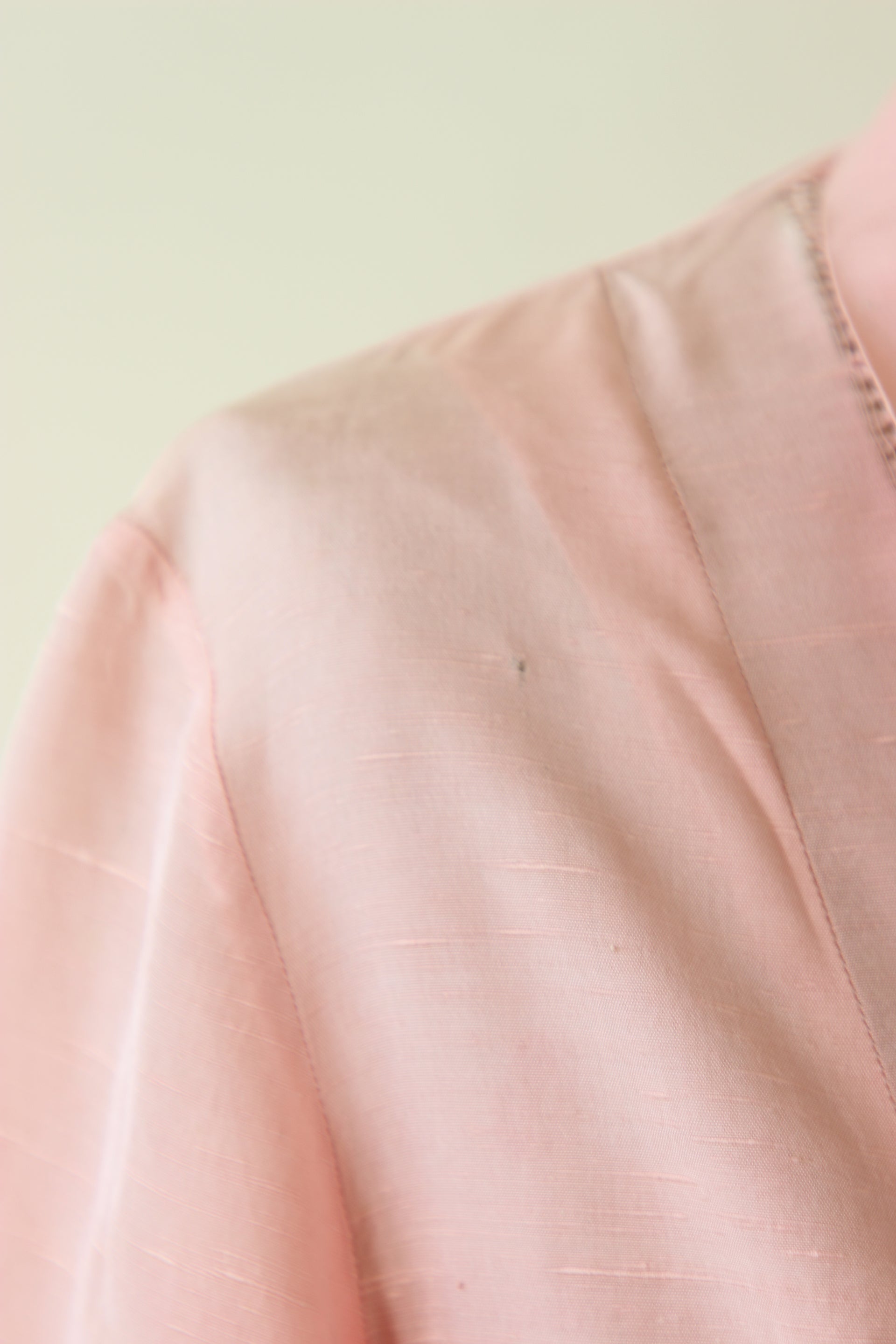 1920s Vintage Pink Shirt and Skirt Suit // Size M/L
