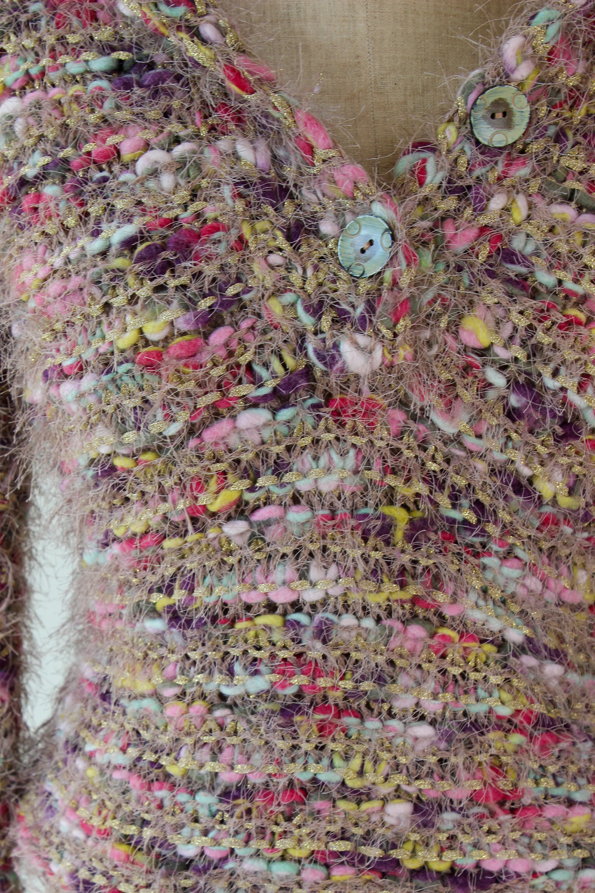 Vintage Wool Knit with Large Collar // Munthe plus Simonsen // Size S/M