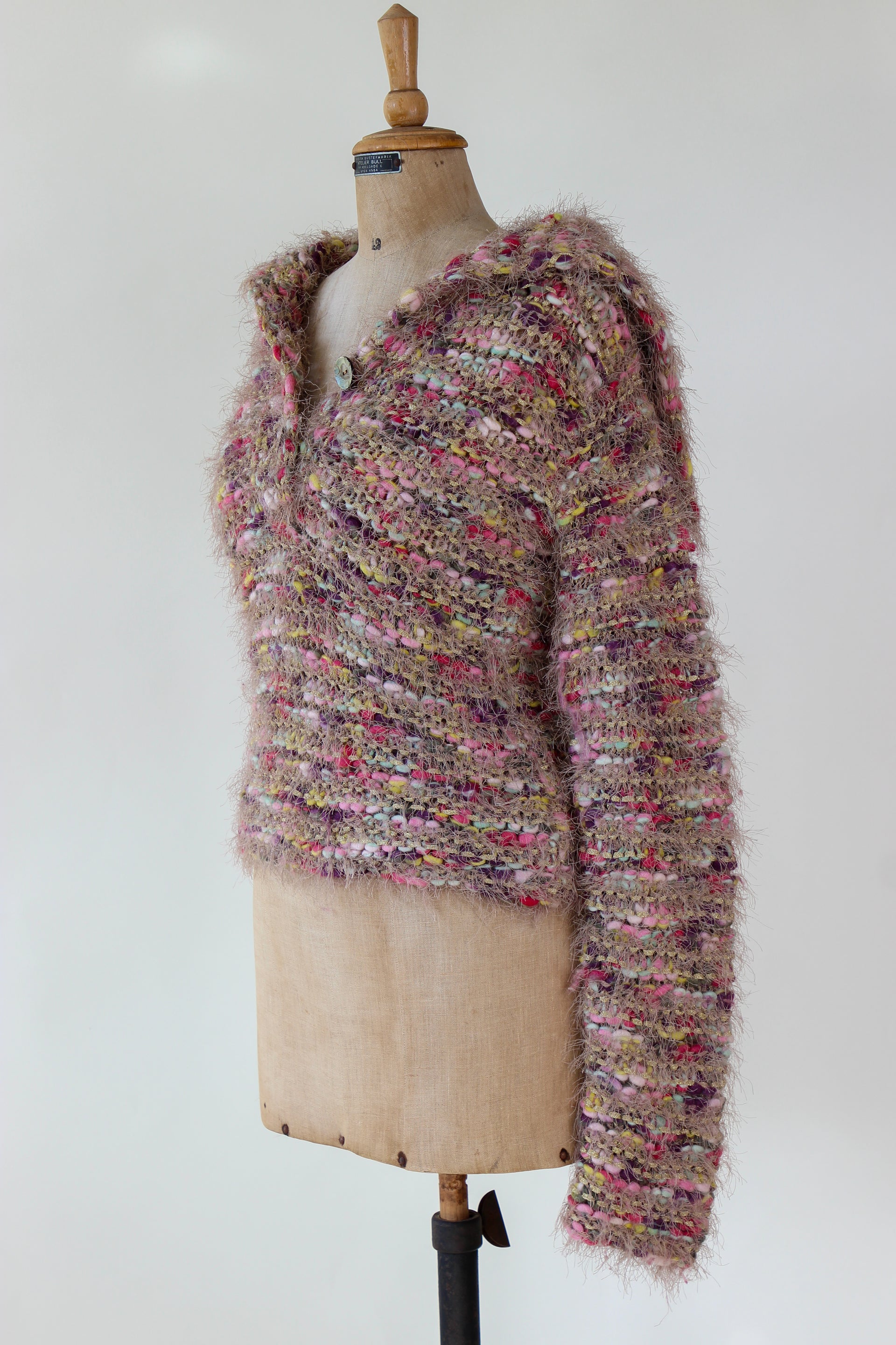 Vintage Wool Knit with Large Collar // Munthe plus Simonsen // Size S/M