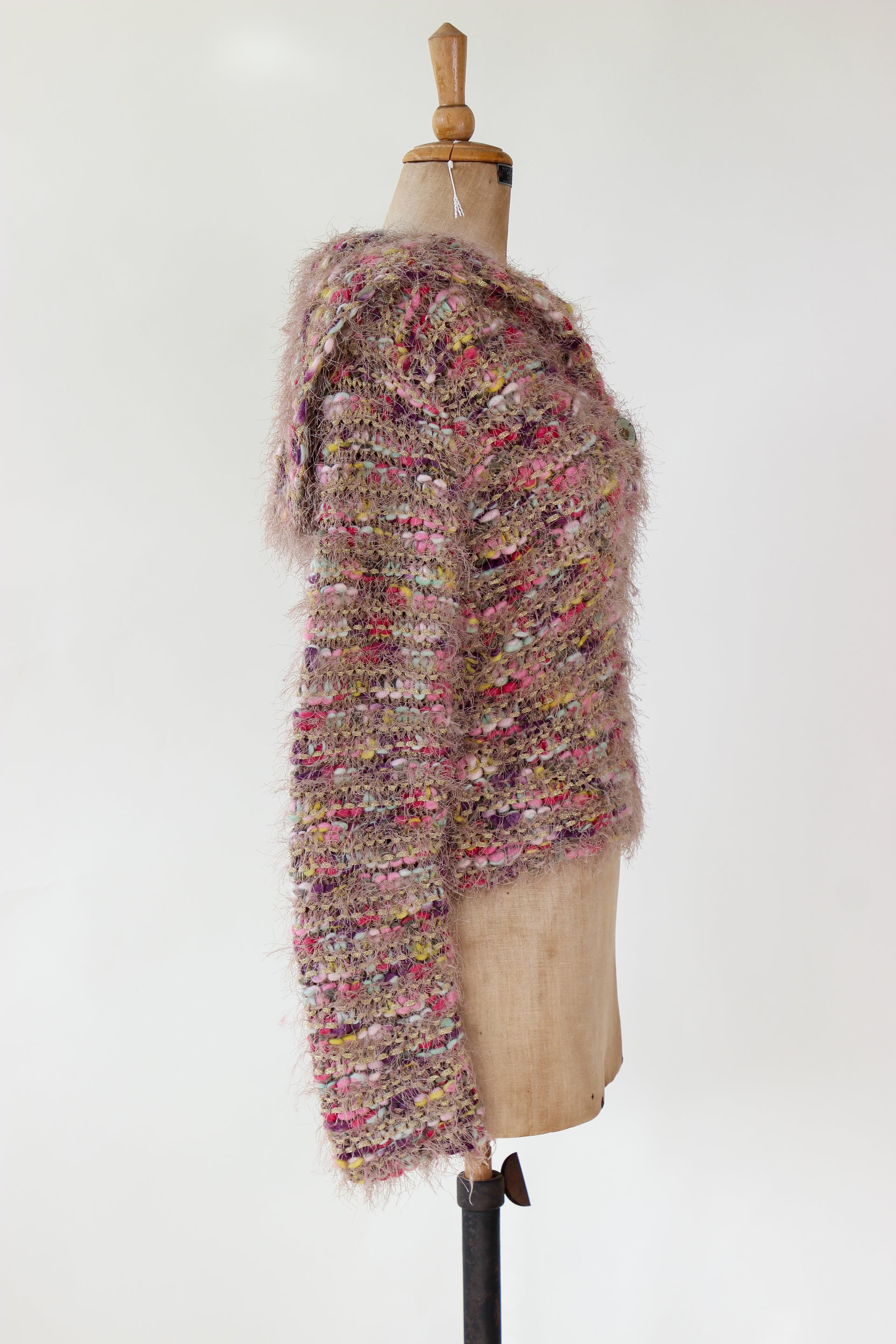 Vintage Wool Knit with Large Collar // Munthe plus Simonsen // Size S/M