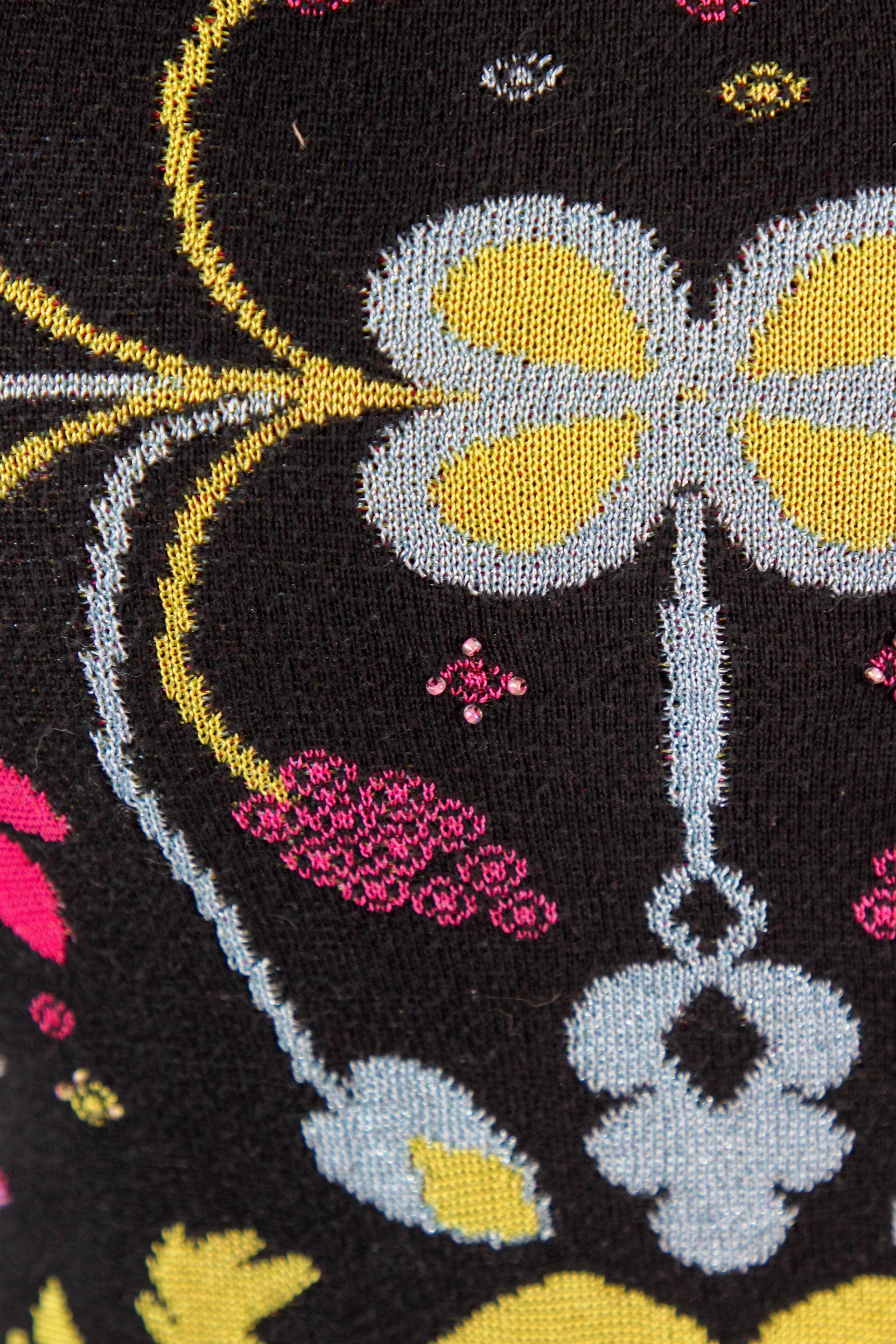 Vintage Christian Lacroix Knit Top // Size XS