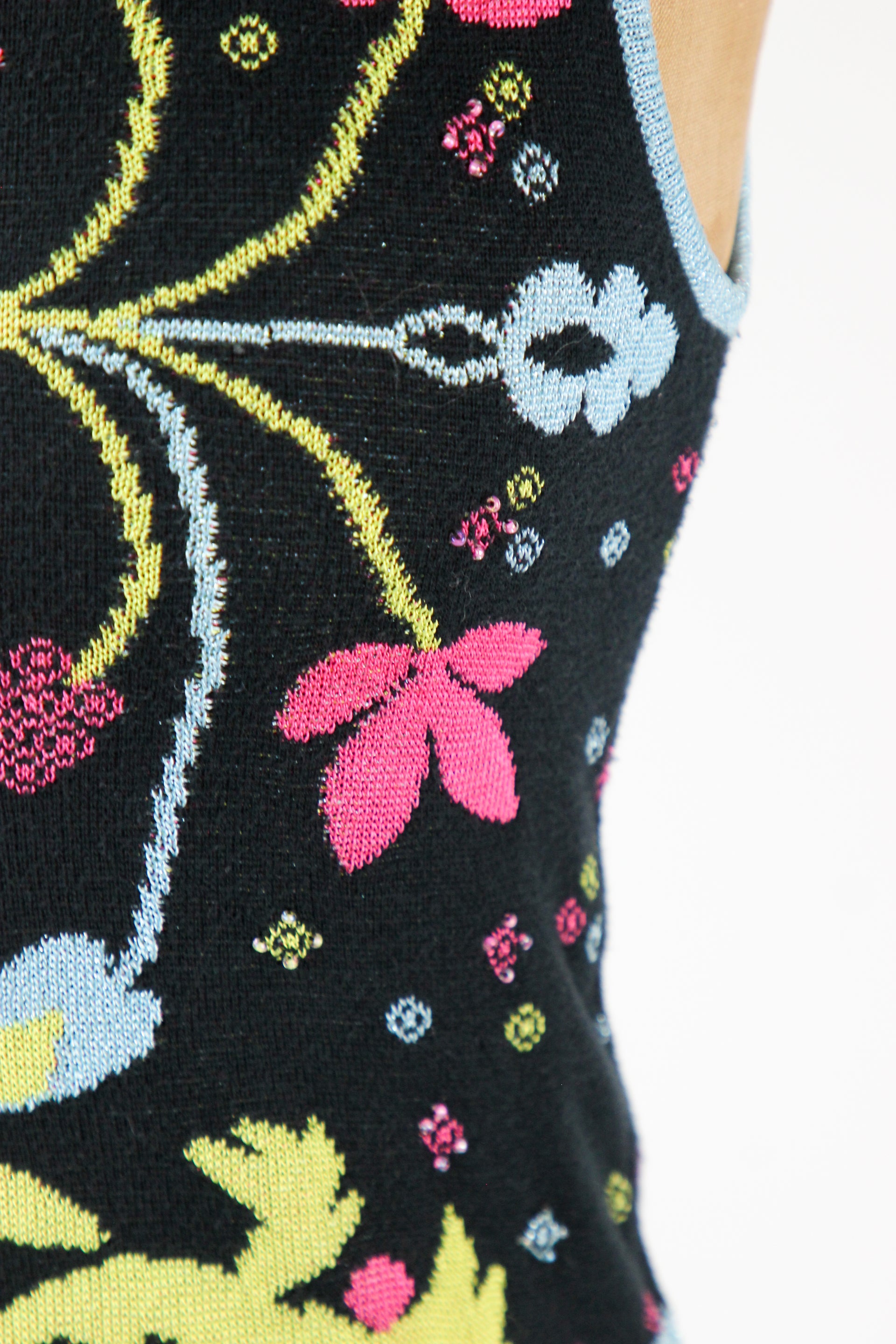 Vintage Christian Lacroix Knit Top // Size XS