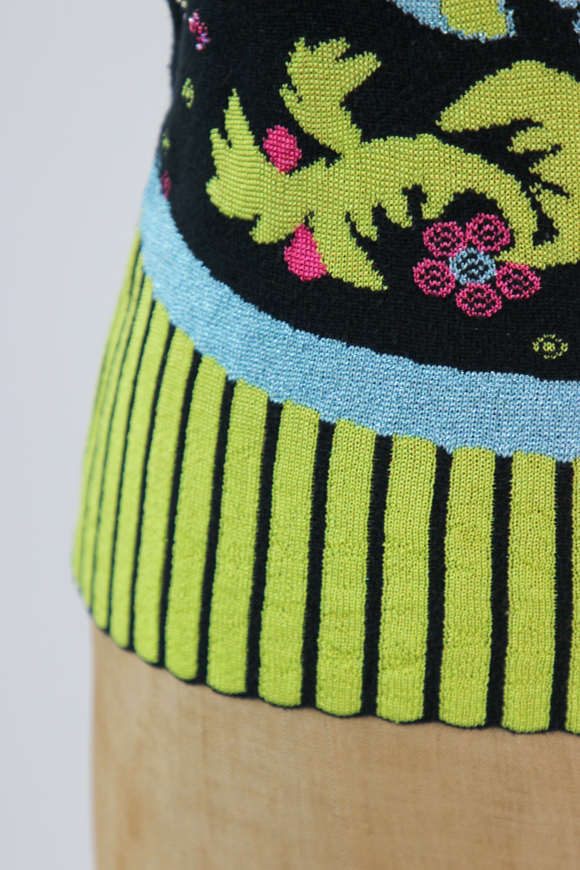 Vintage Christian Lacroix Knit Top // Size XS