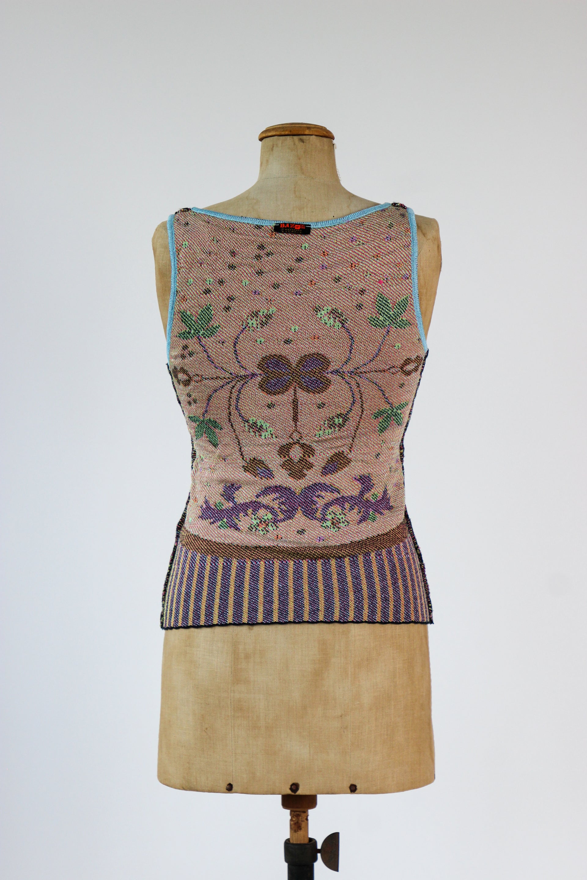 Vintage Christian Lacroix Knit Top // Size XS