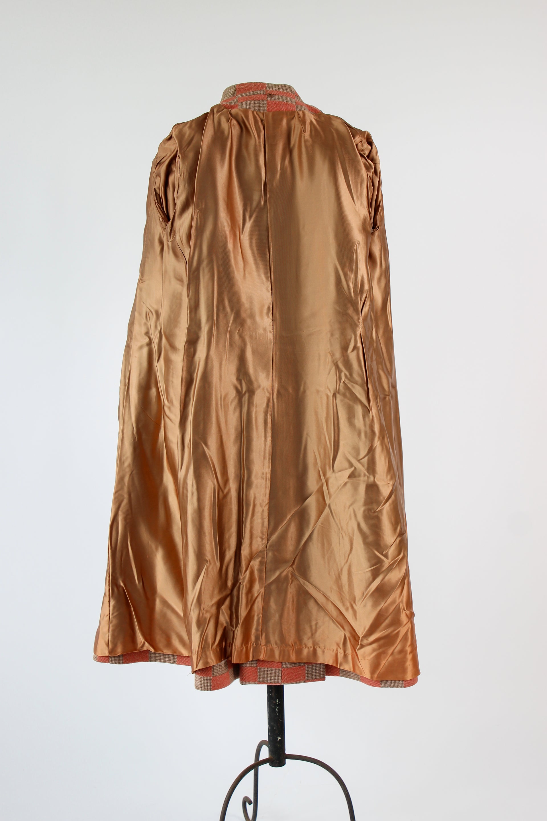 1970s Double Breasted Wool Coat, made in Italy//Size M