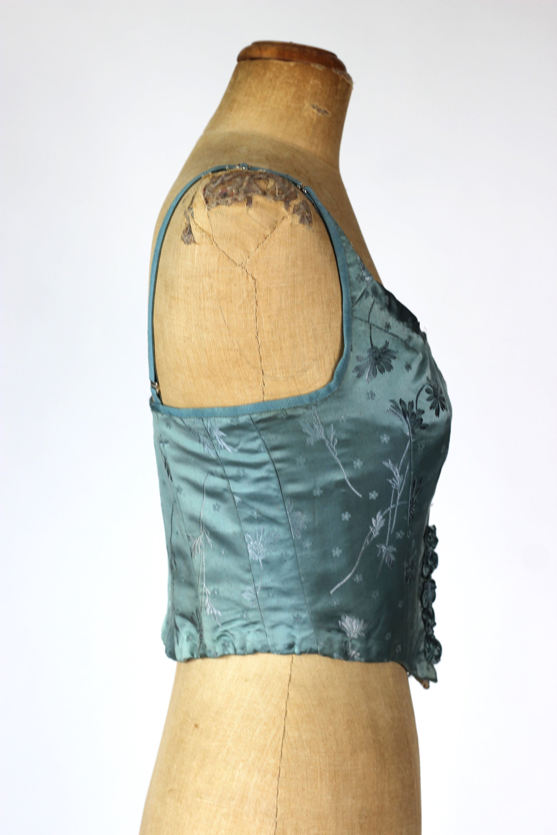 1910s-1920s Vintage Corset by Börre Lorenzen//Size S