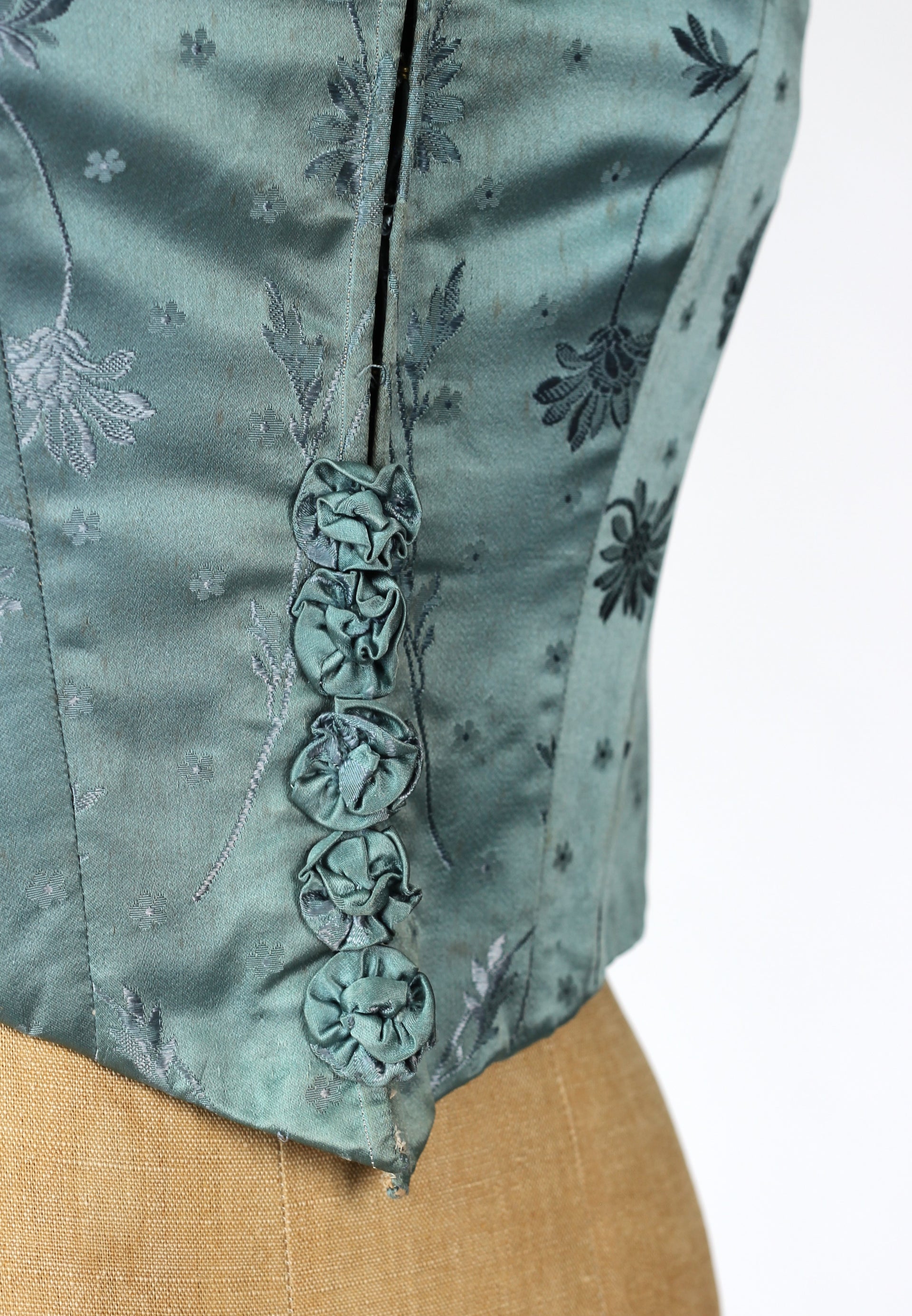 1910s-1920s Vintage Corset by Börre Lorenzen//Size S