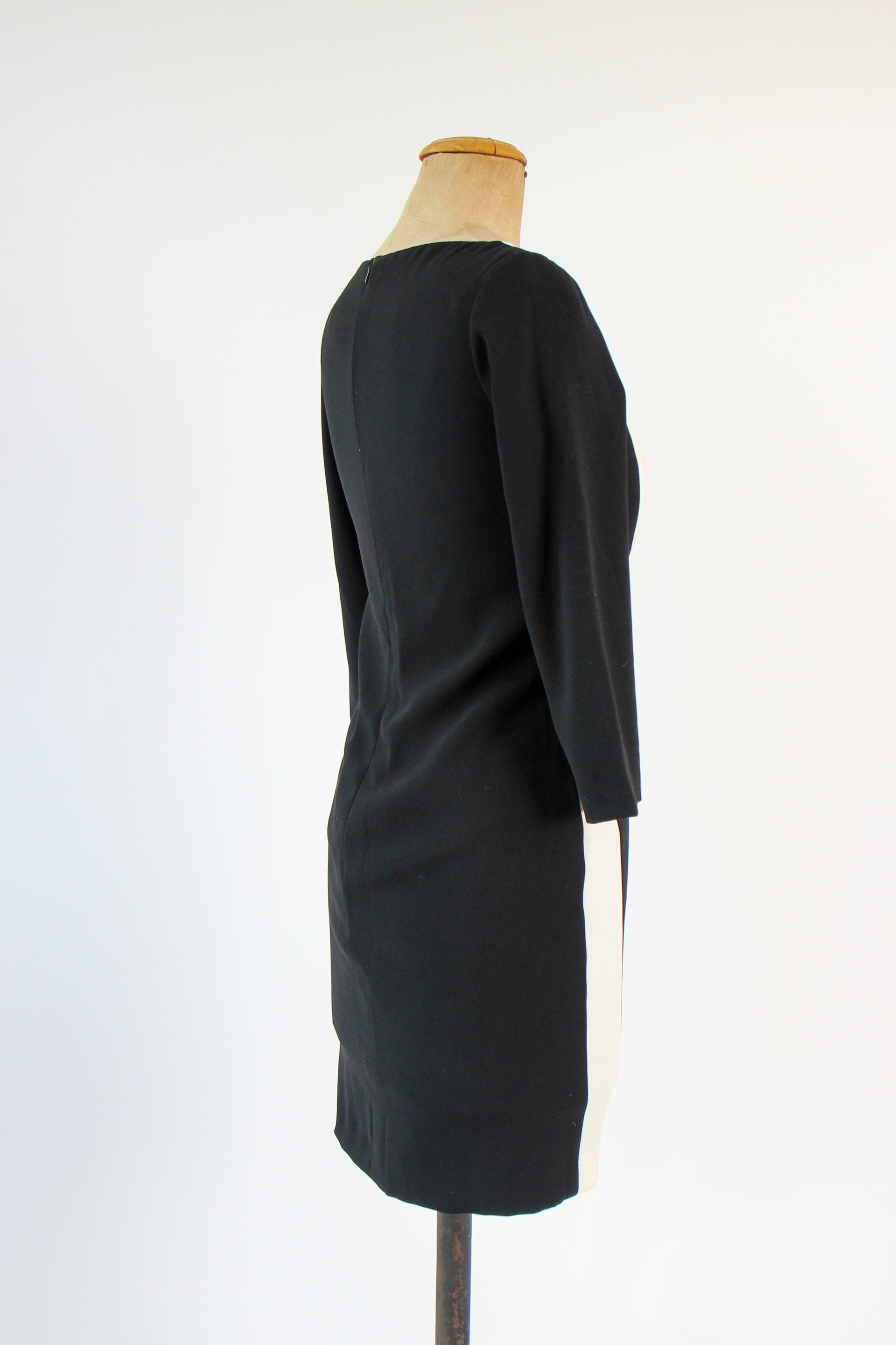 Y2K Vintage in Black and White Harlequin Pattern // Size XS S