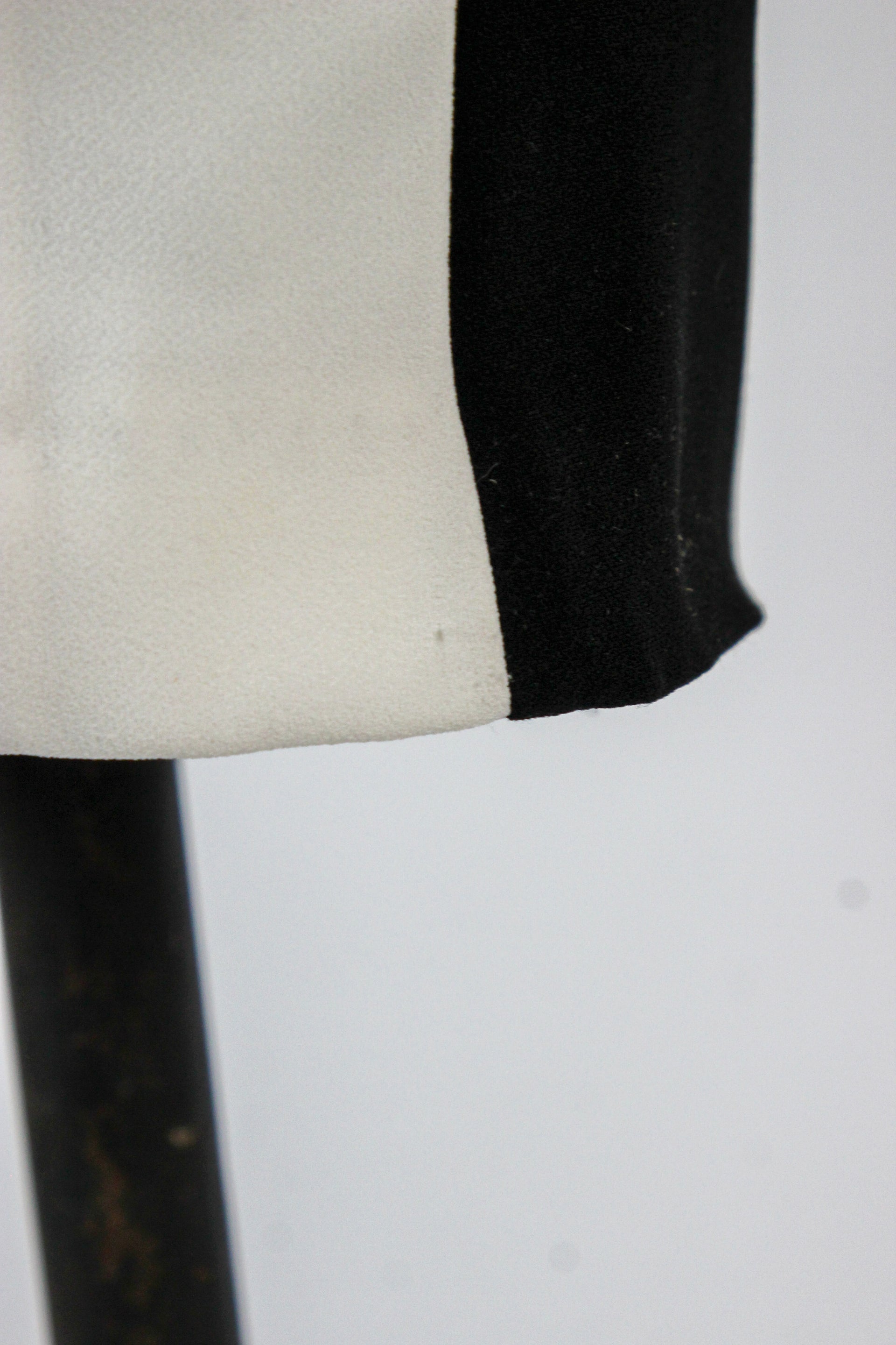 Y2K Vintage in Black and White Harlequin Pattern // Size XS S