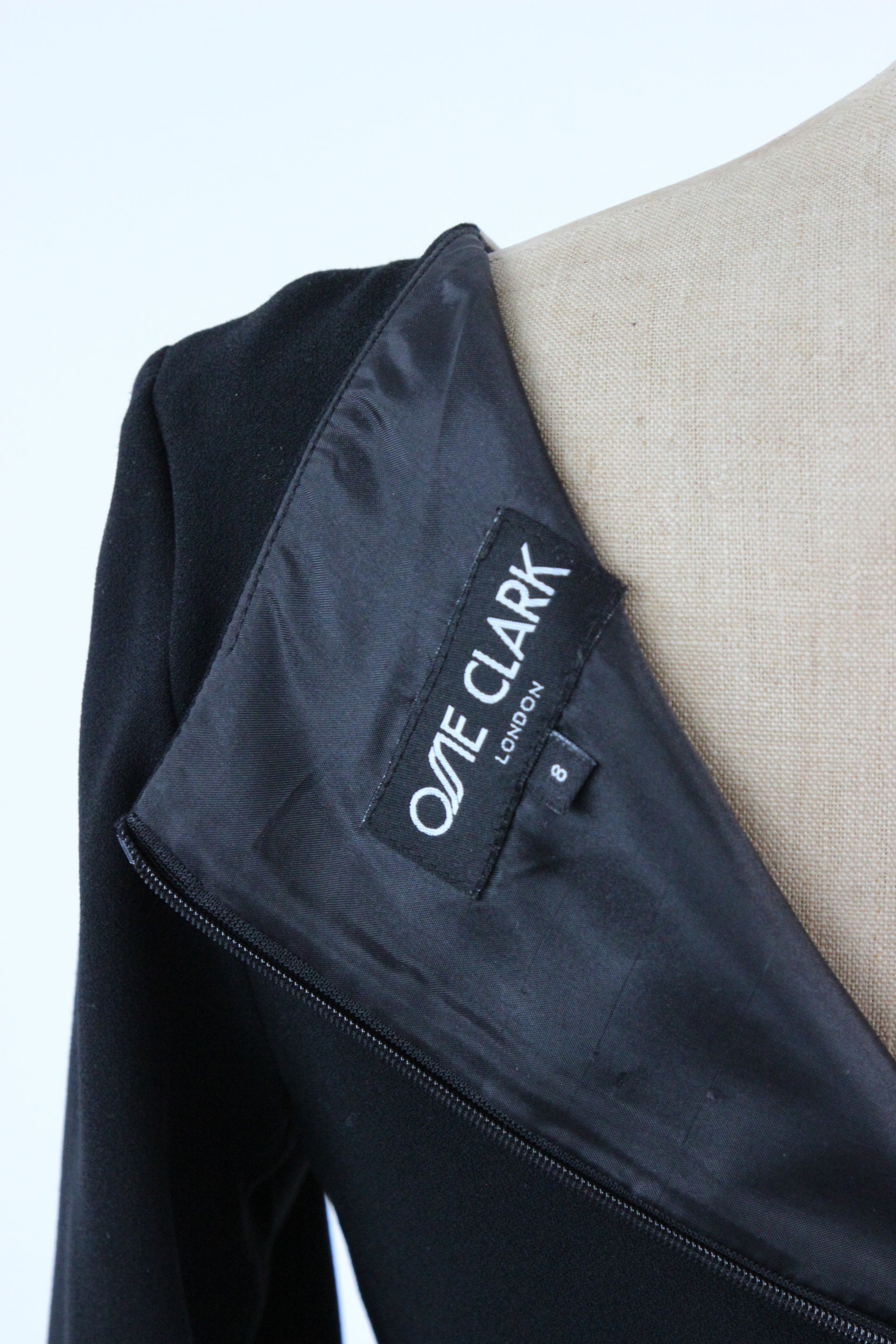 Y2K Vintage in Black and White Harlequin Pattern // Size XS S