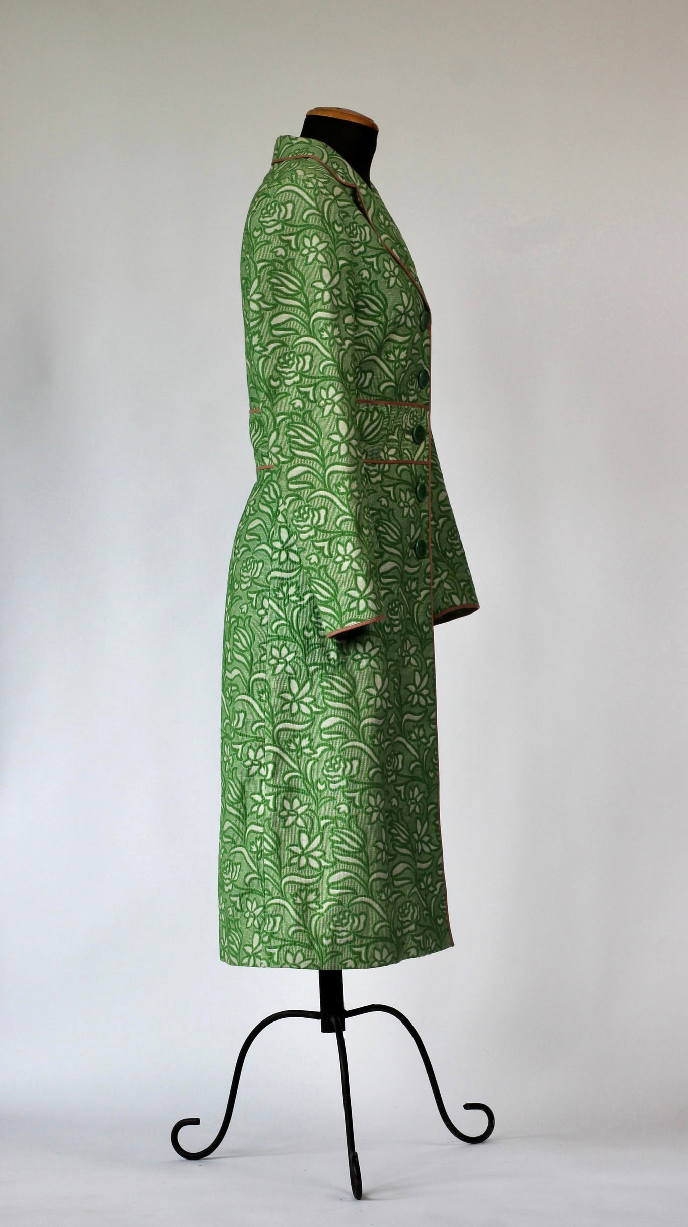 Rützou Green Brocade Coat//Size M