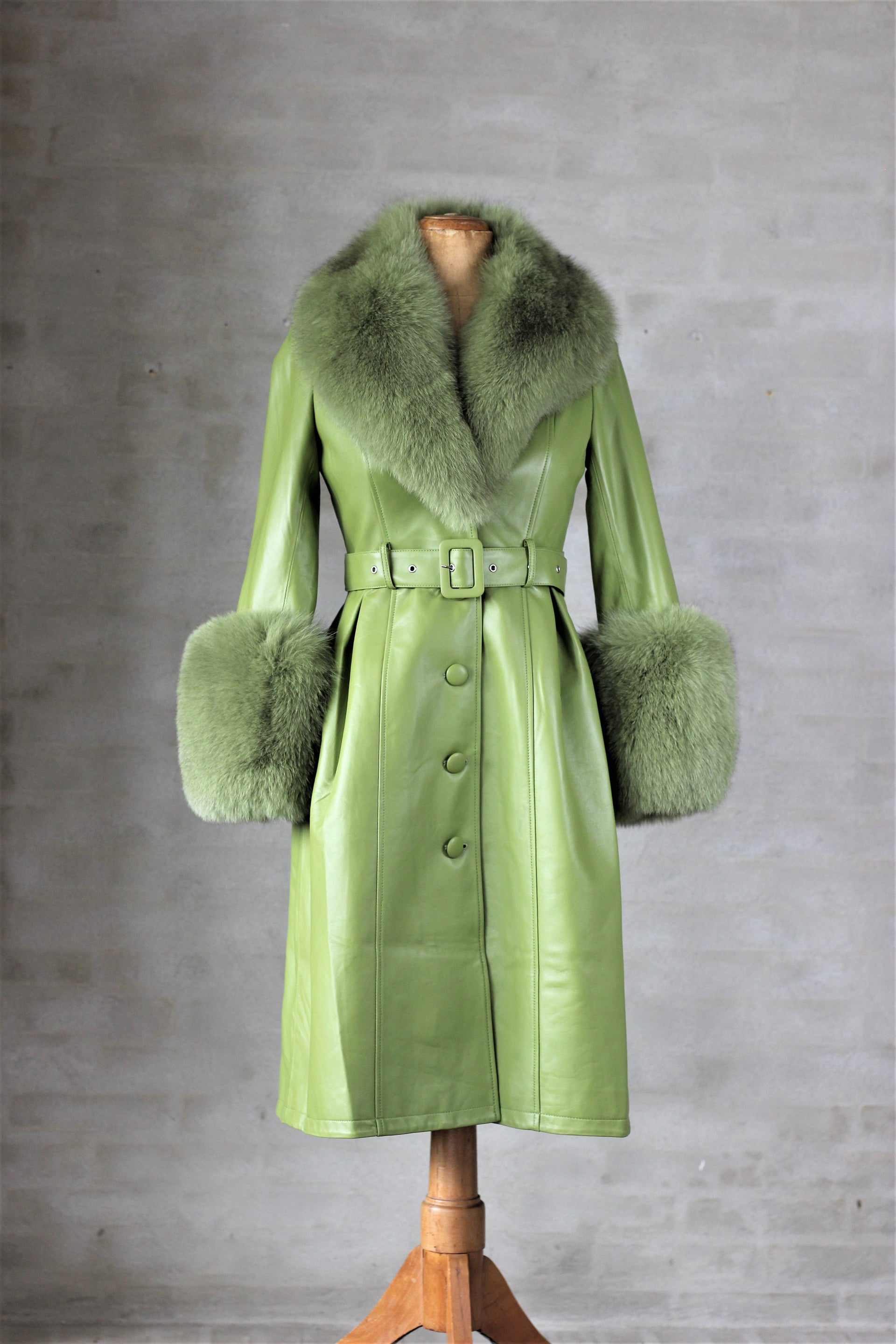 EMILY Trench Coat Green PRE-ORDER